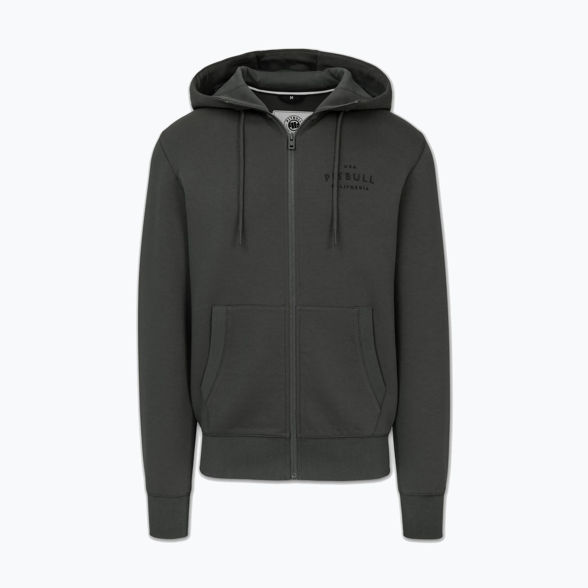 Herren Sweatshirt Pitbull Sampson mit Kapuze und Reißverschluss 6/7