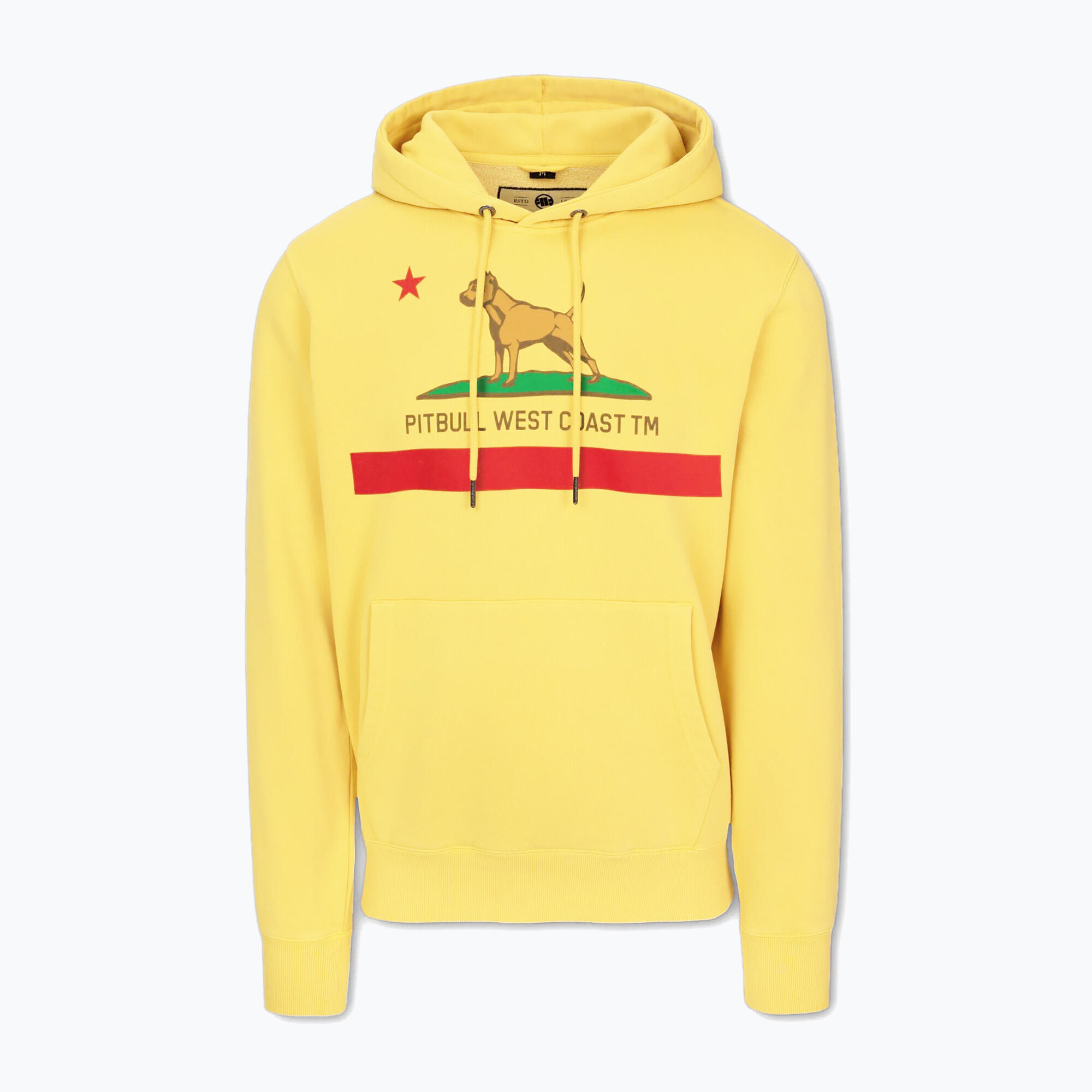 Bluza męska Pitbull California Flag Hooded Sweatshirt 6/7