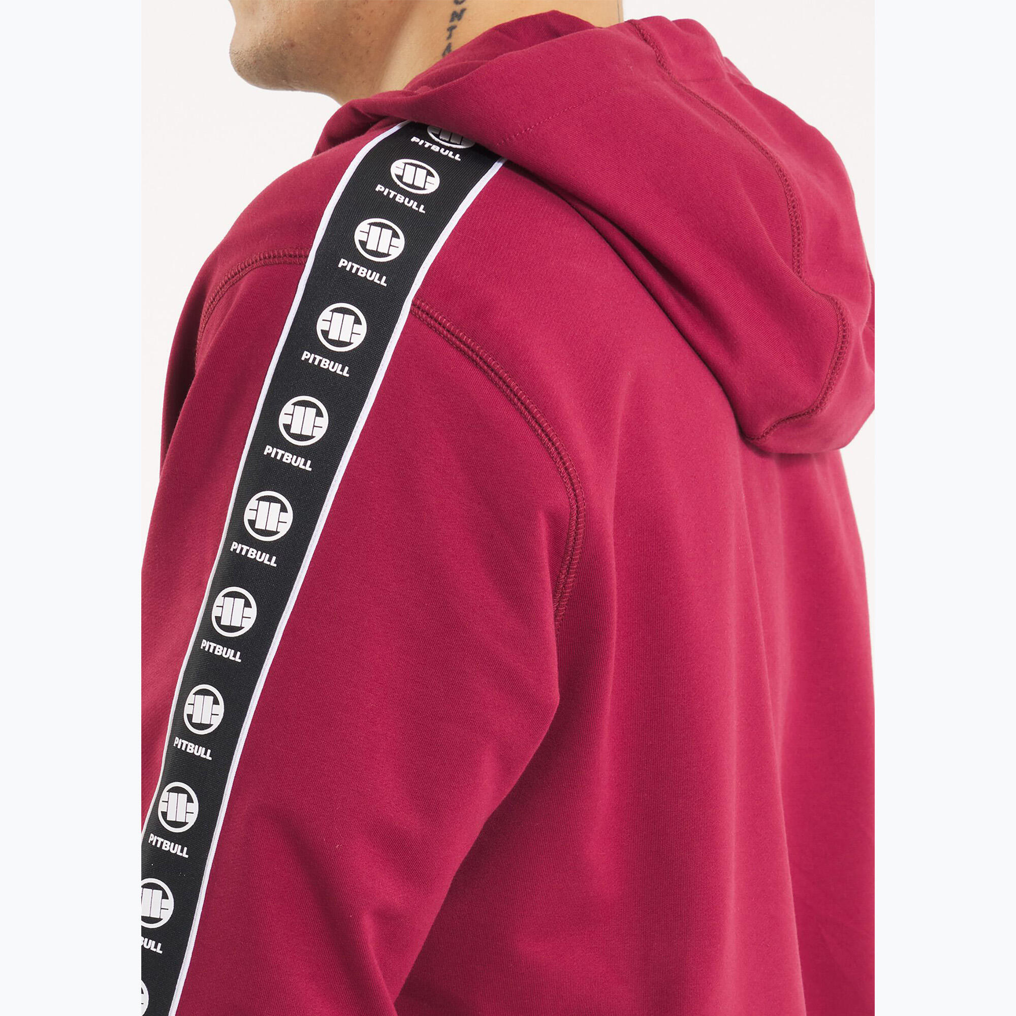 Bluza męska Pitbull Tape Nugget Hooded Zip Sweatshirt 5/7