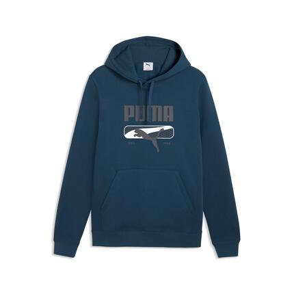 PUMA Sport Logo Play fleece hoodie voor heren PUMA