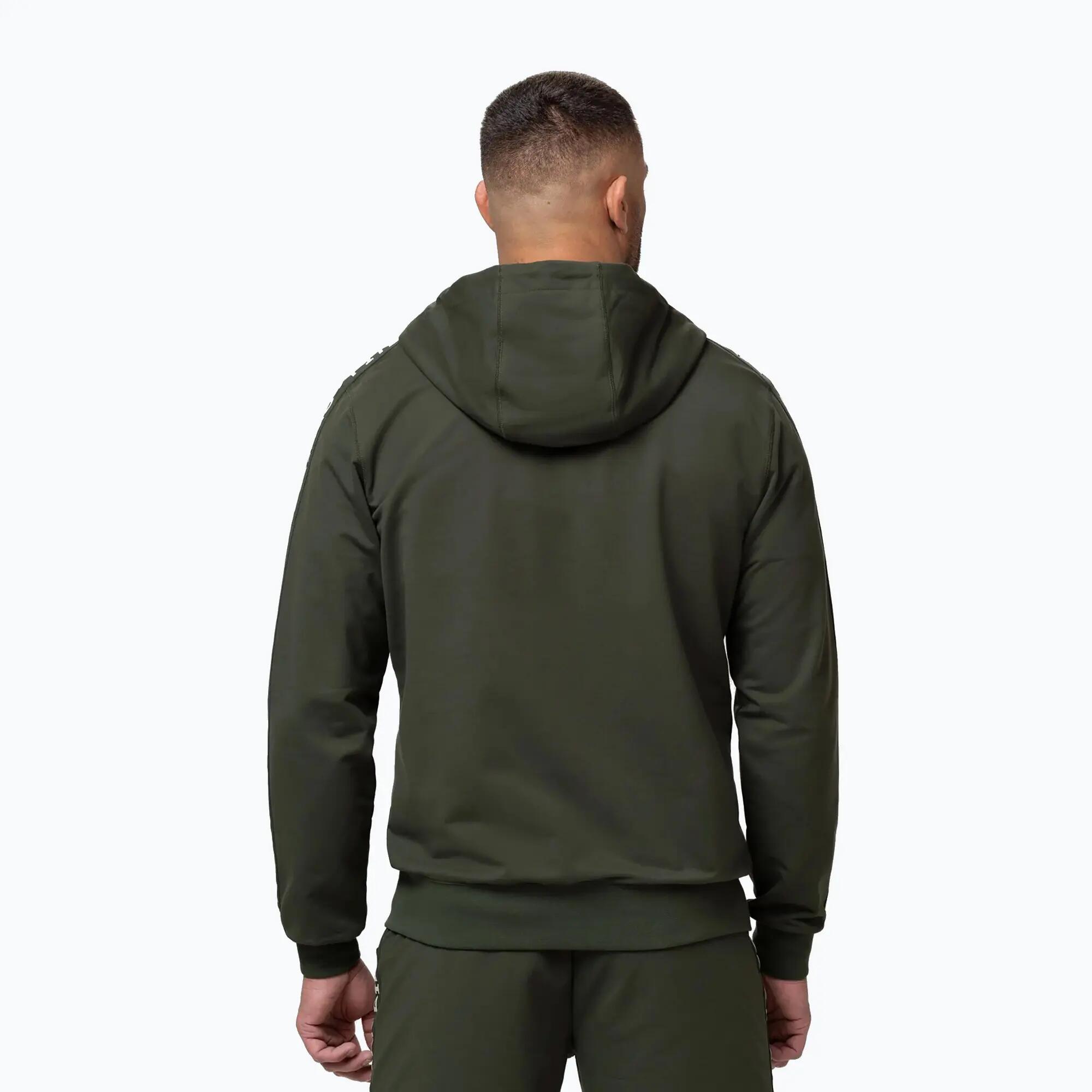 Sudadera masculina Pitbull Tape Parker con capucha y cremallera 3/7
