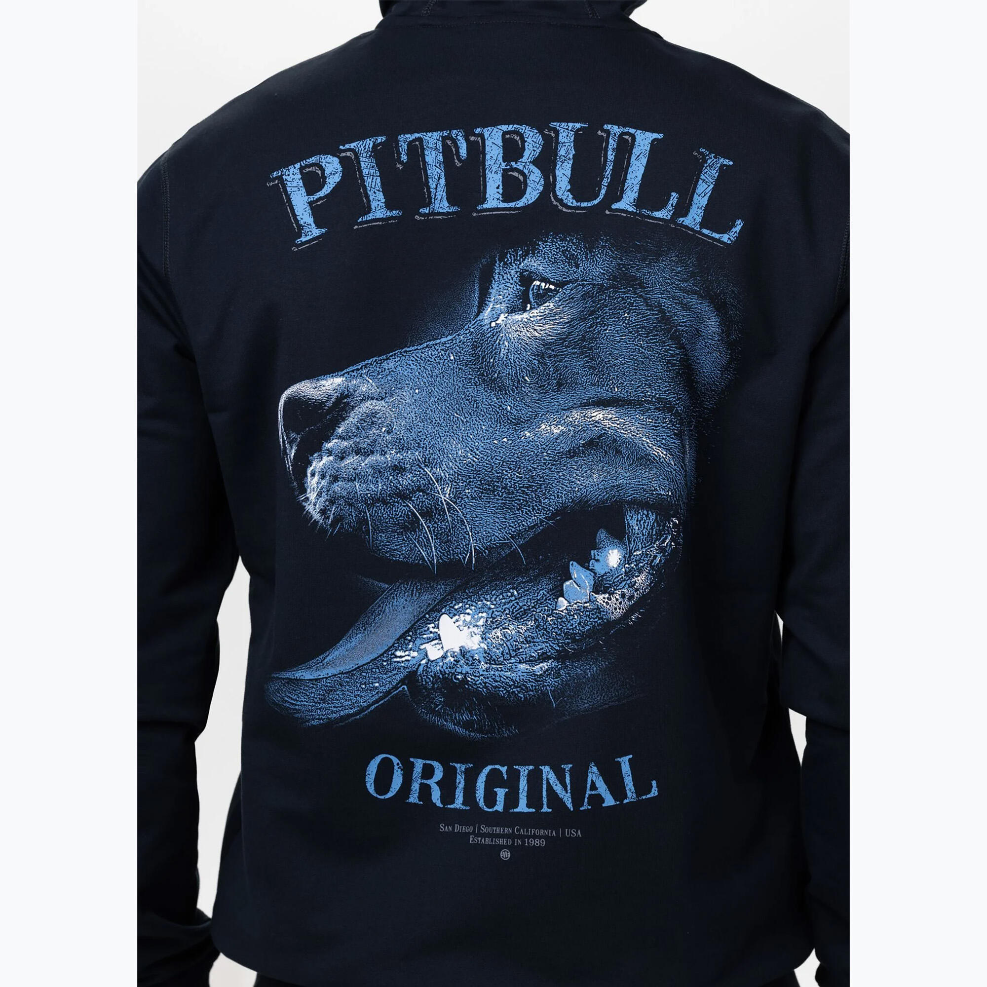 Bluza męska Pitbull Midnight Sweatshirt Zip Hooded 5/7