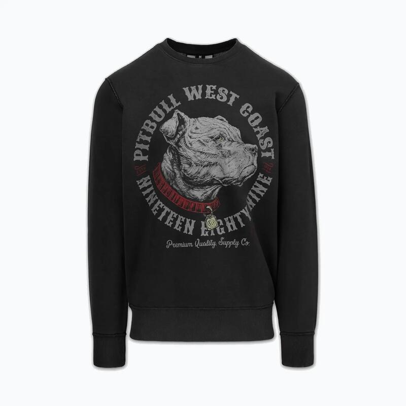 Hanorac bărbați Pitbull Strenght & Respect Crewneck