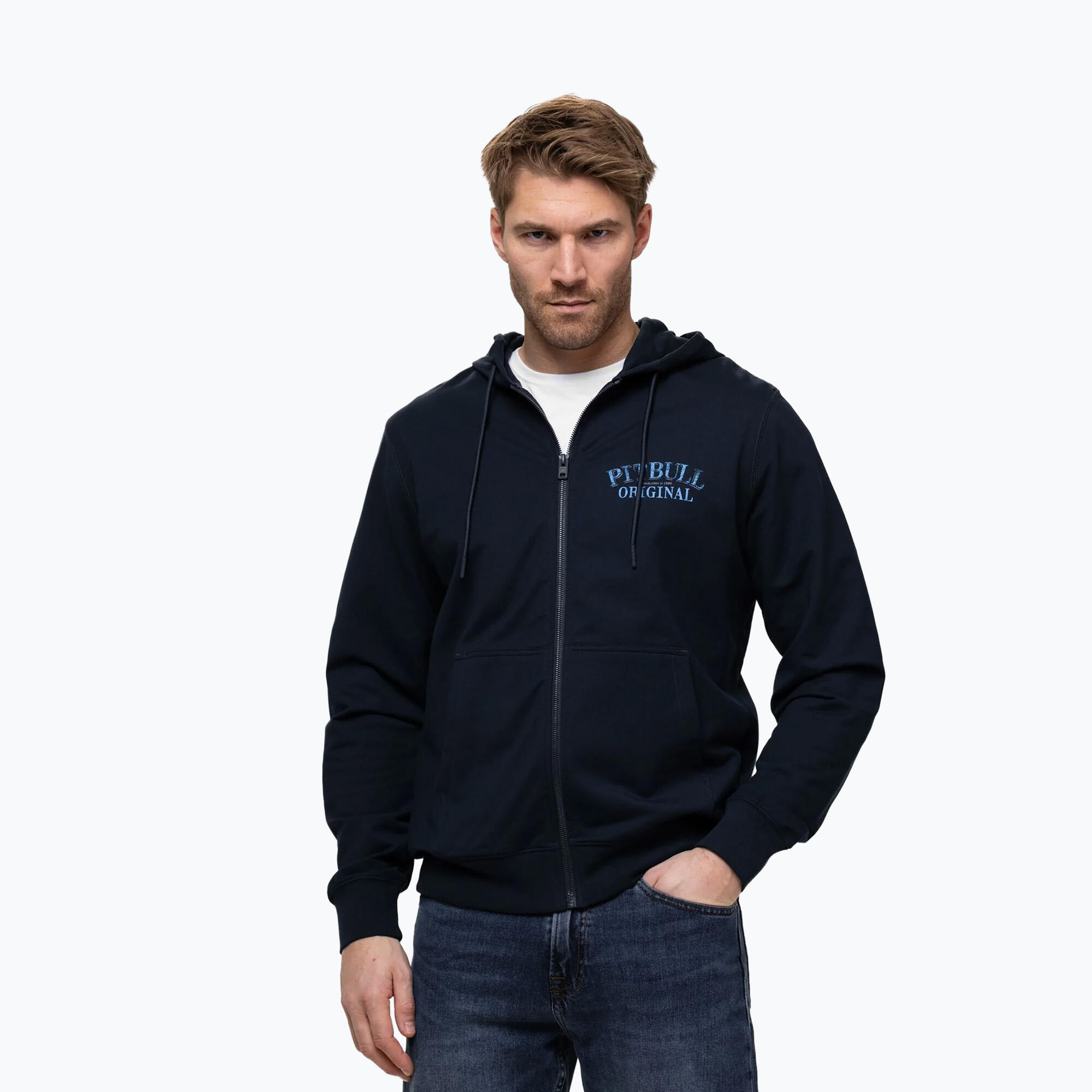 Bluza męska Pitbull Midnight Sweatshirt Zip Hooded 4/7