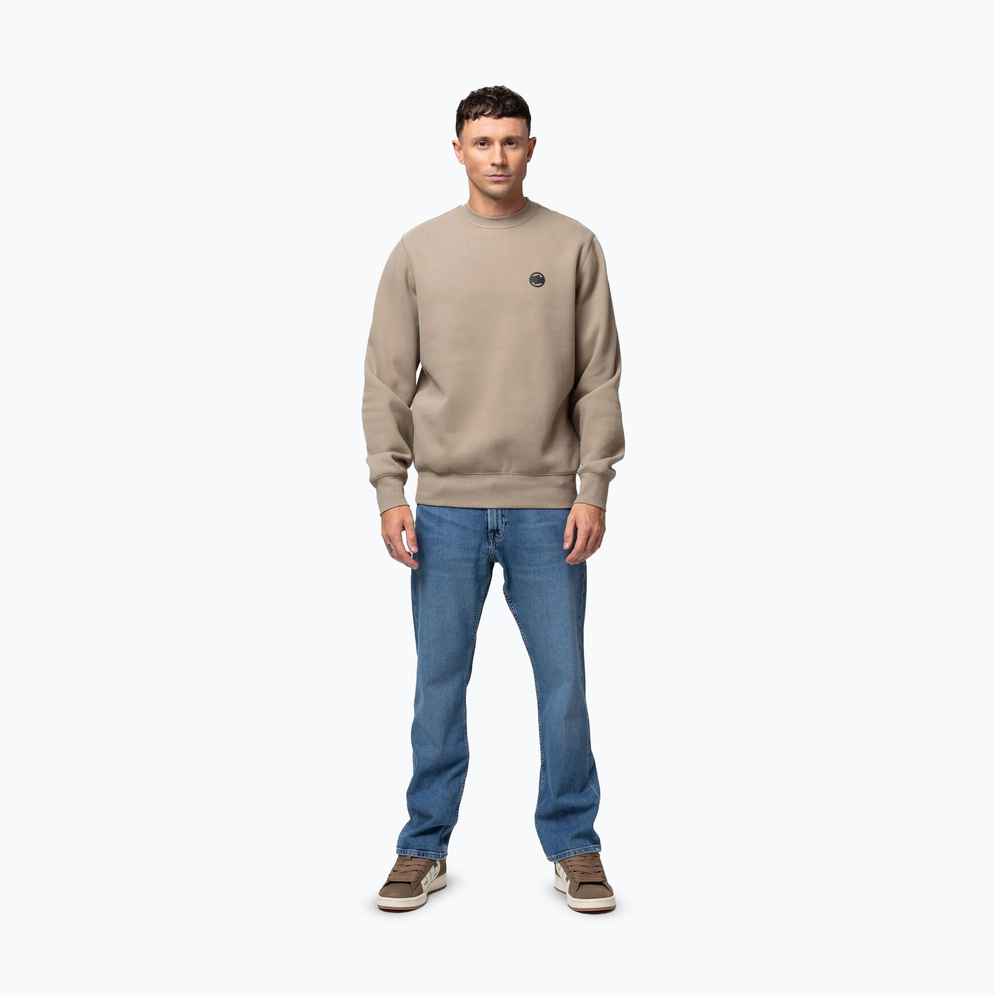 Felpa da uomo Pitbull Small Logo Girocollo 5/7