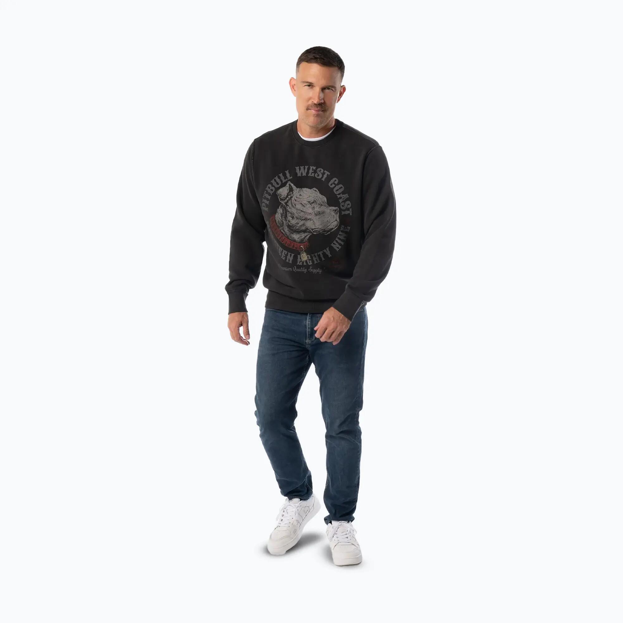 Heren sweater Pitbull Strength & Respect Crewneck 4/7