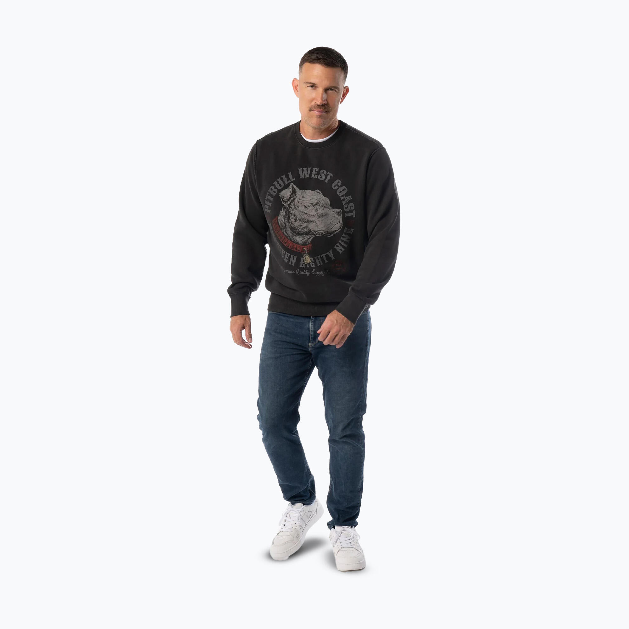 Bluza męska Pitbull Strenght & Respect Crewneck 4/7