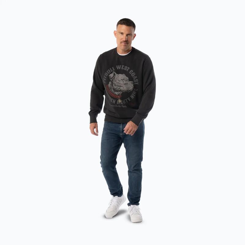Hanorac bărbați Pitbull Strenght & Respect Crewneck