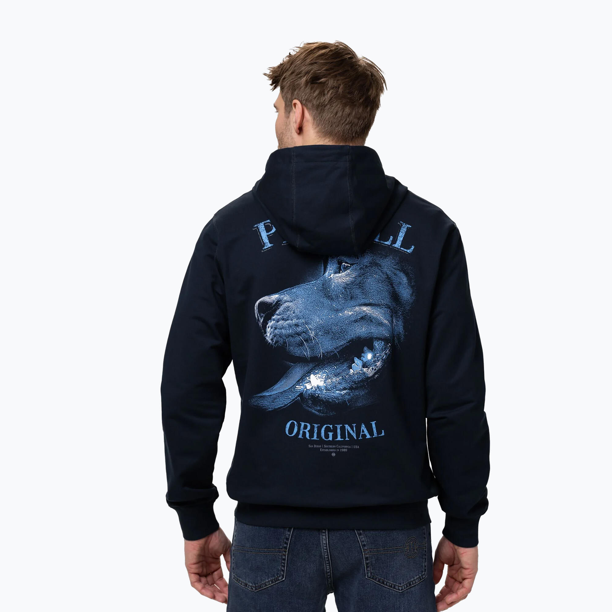Bluza męska Pitbull Midnight Sweatshirt Zip Hooded 3/7