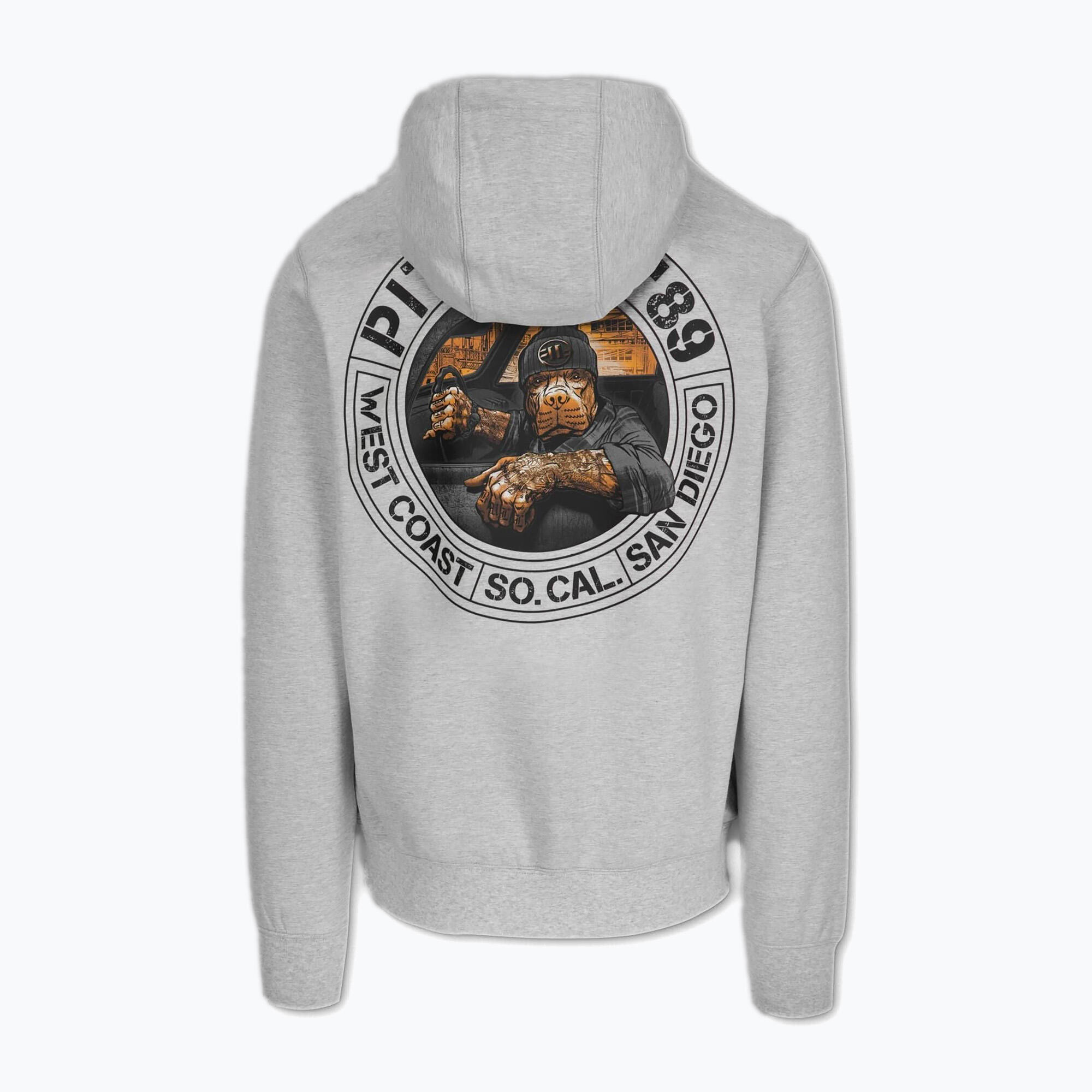 Bluza męska Pitbull Driving Hooded Zip Sweatshirt 2/7
