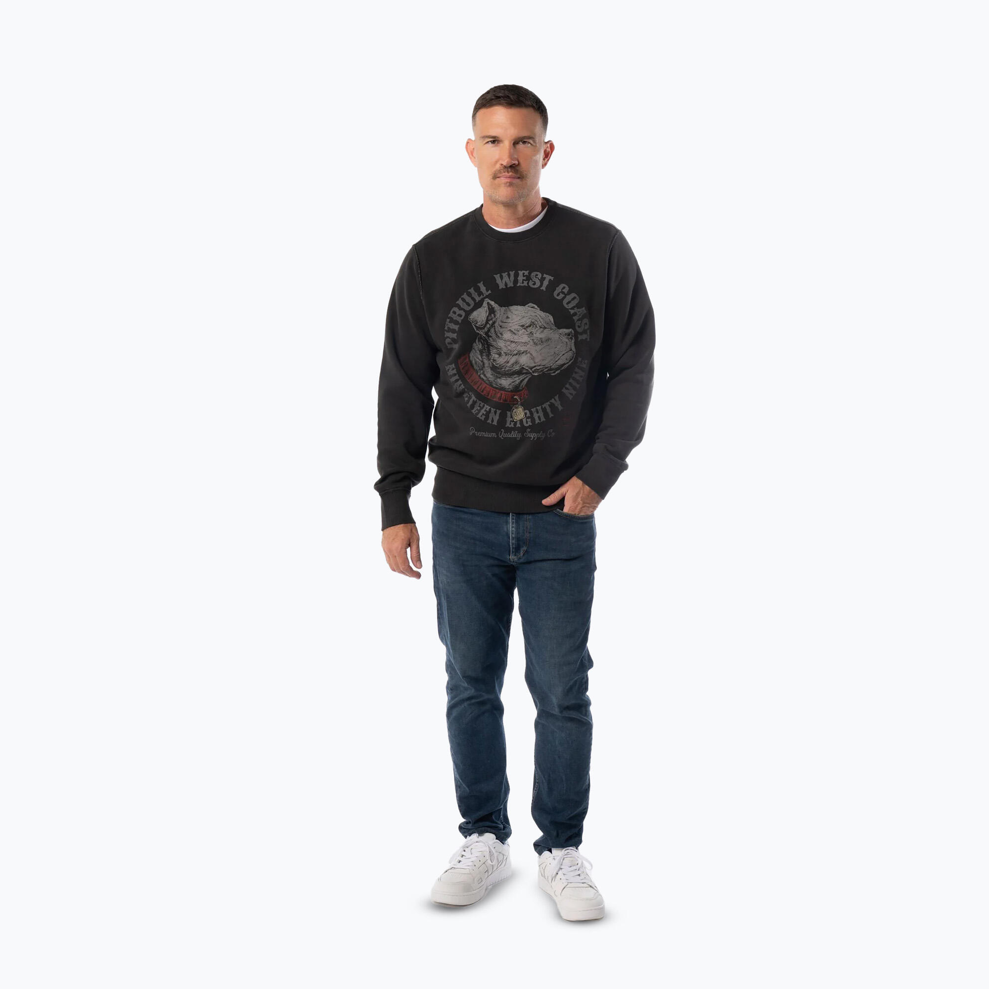 Bluza męska Pitbull Strenght & Respect Crewneck 2/7