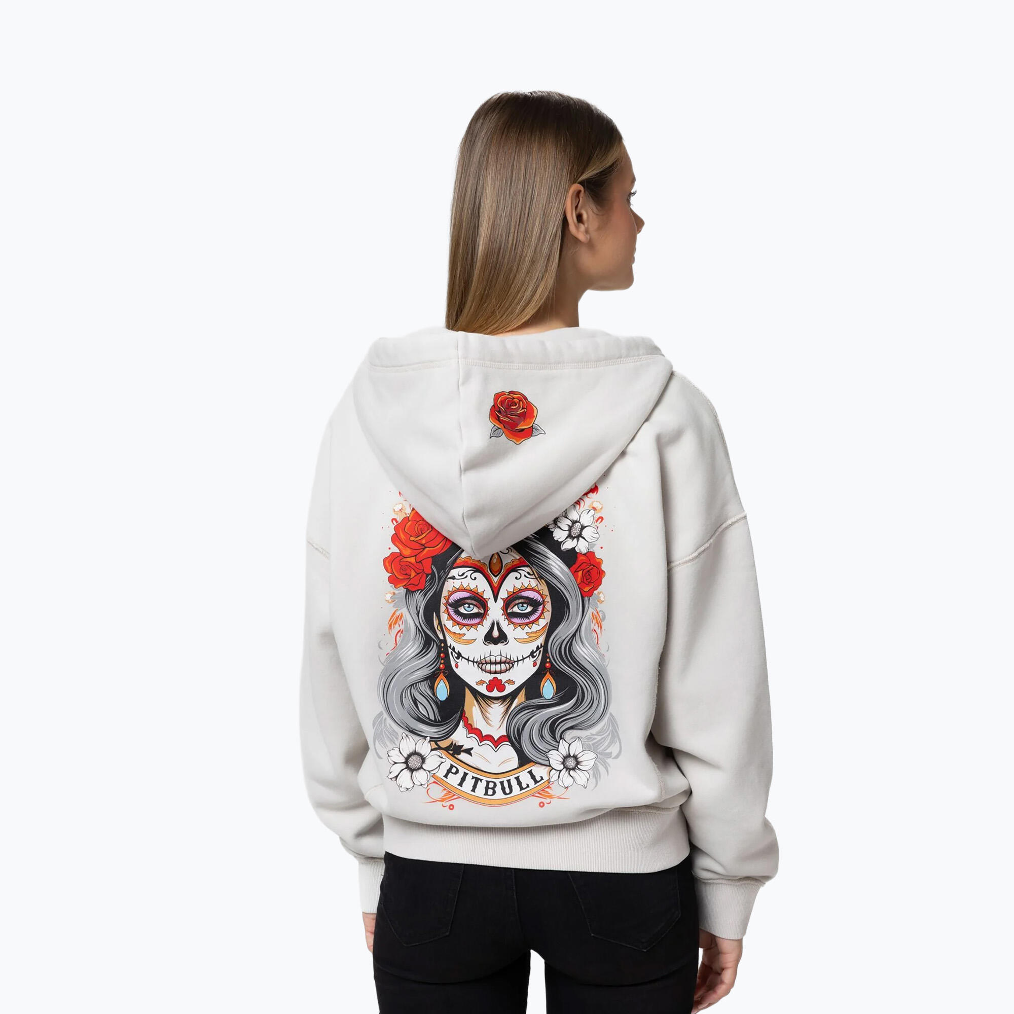 Bluza damska Pitbull Santa Muerte Hooded Zip 3/7