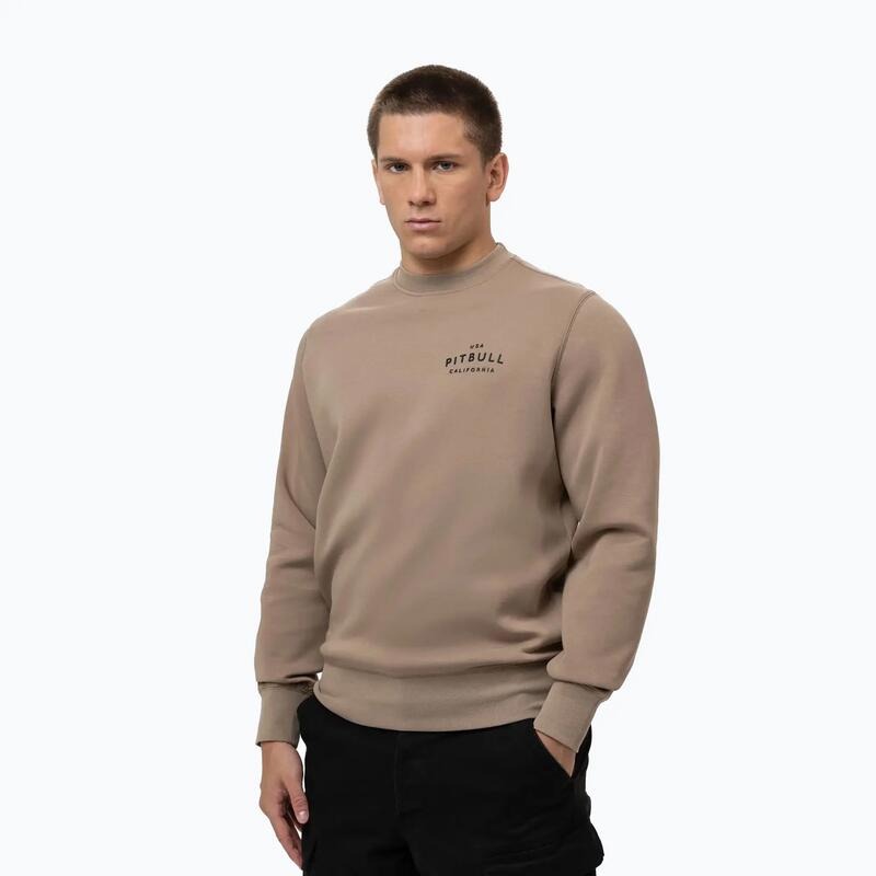 Bluza de bărbați Pitbull Sampson cu guler rotund