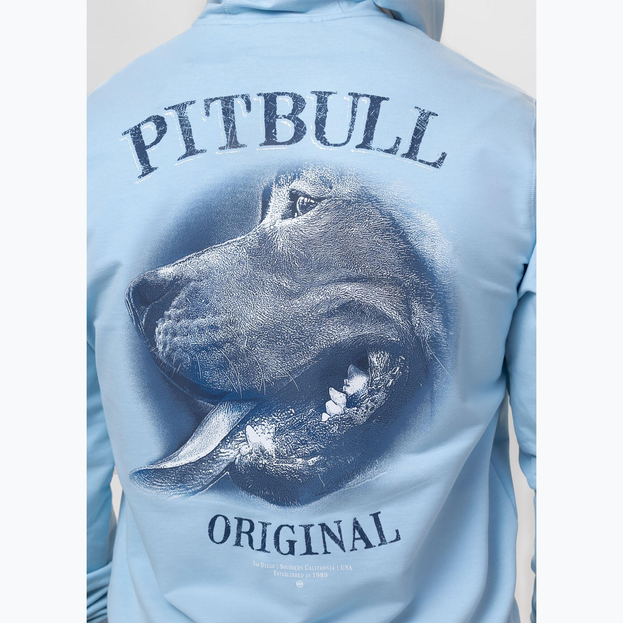 Bluza męska Pitbull Midnight Sweatshirt Zip Hooded 5/7