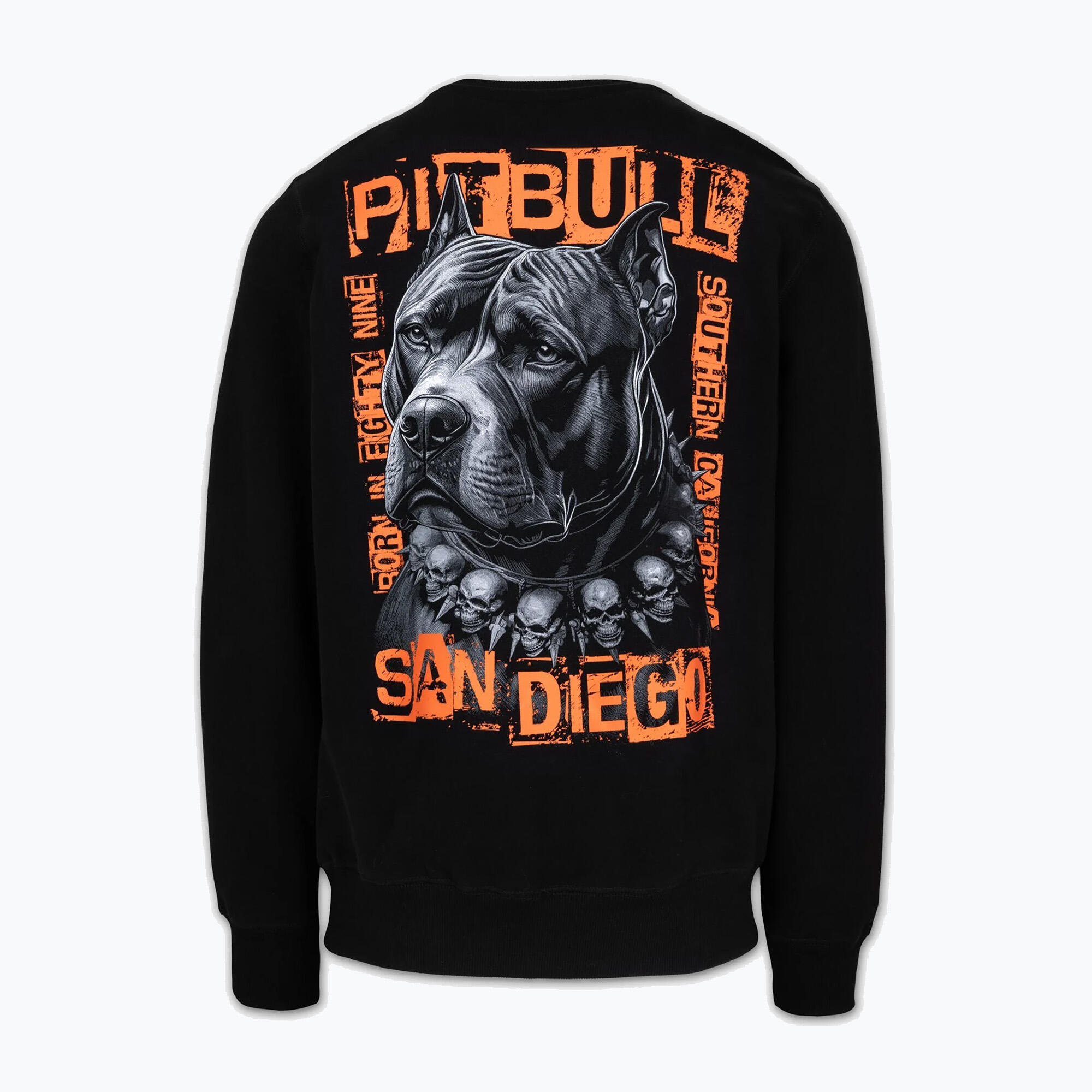 Moletom masculino Pitbull Crewneck Blacky 6/7