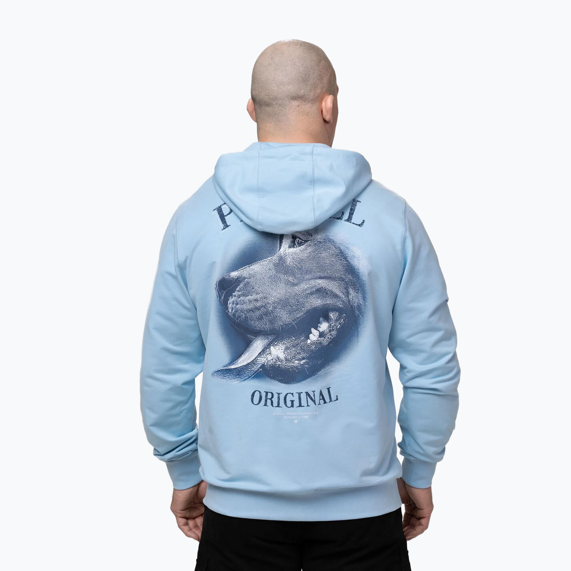 Bluza męska Pitbull Midnight Sweatshirt Zip Hooded 3/7