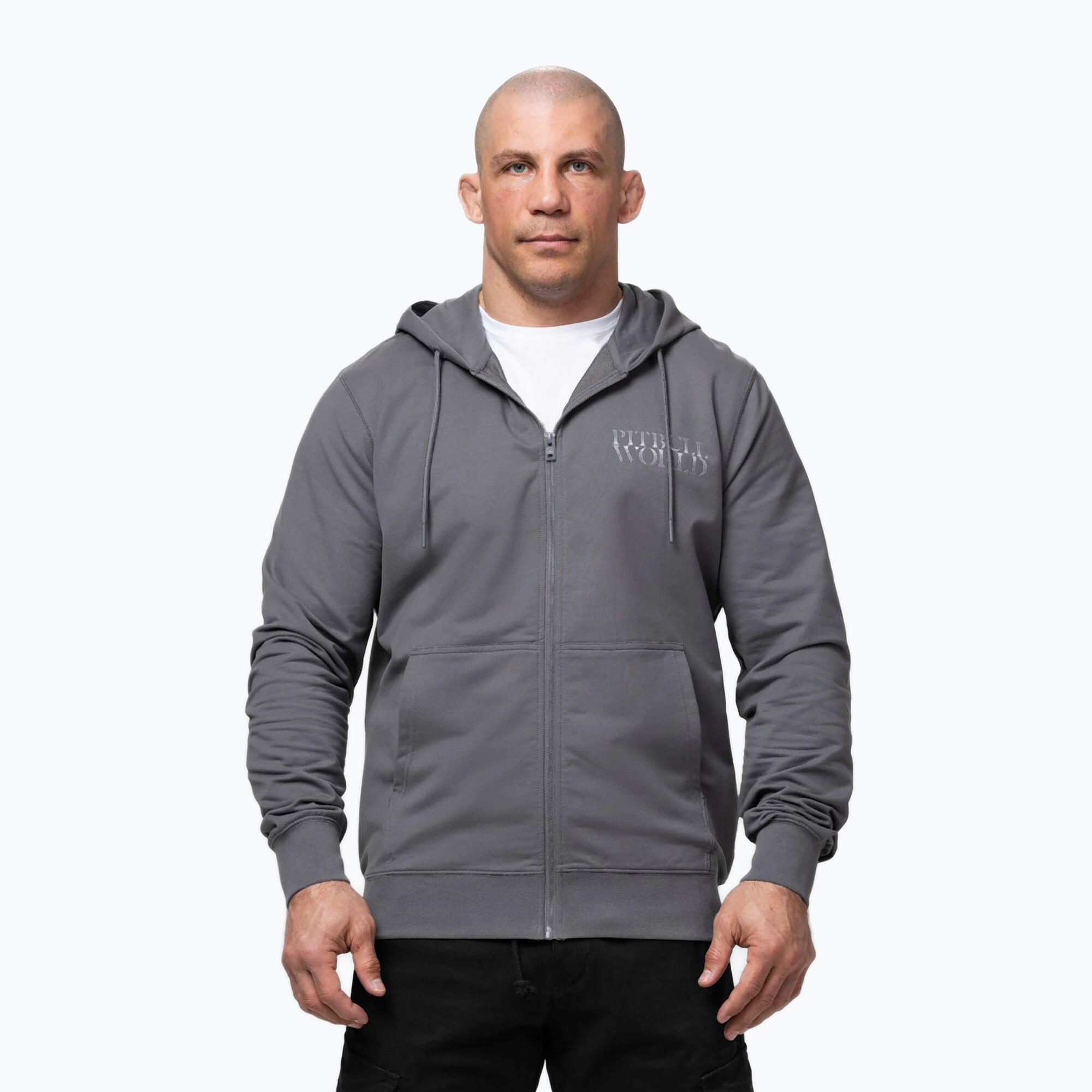 Bluza męska Pitbull World Sweatshirt Zip Hooded 4/7