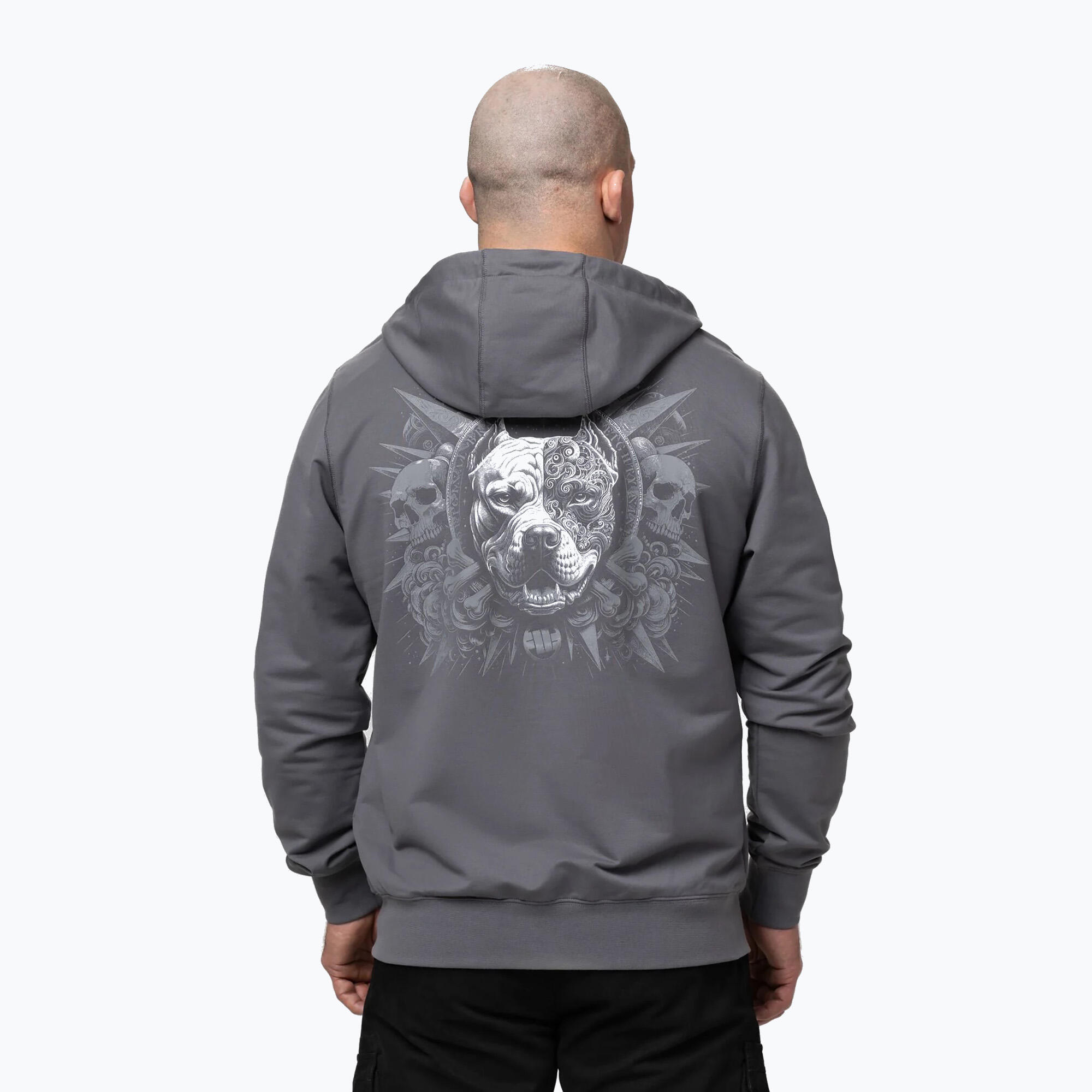 Bluza męska Pitbull World Sweatshirt Zip Hooded 3/7