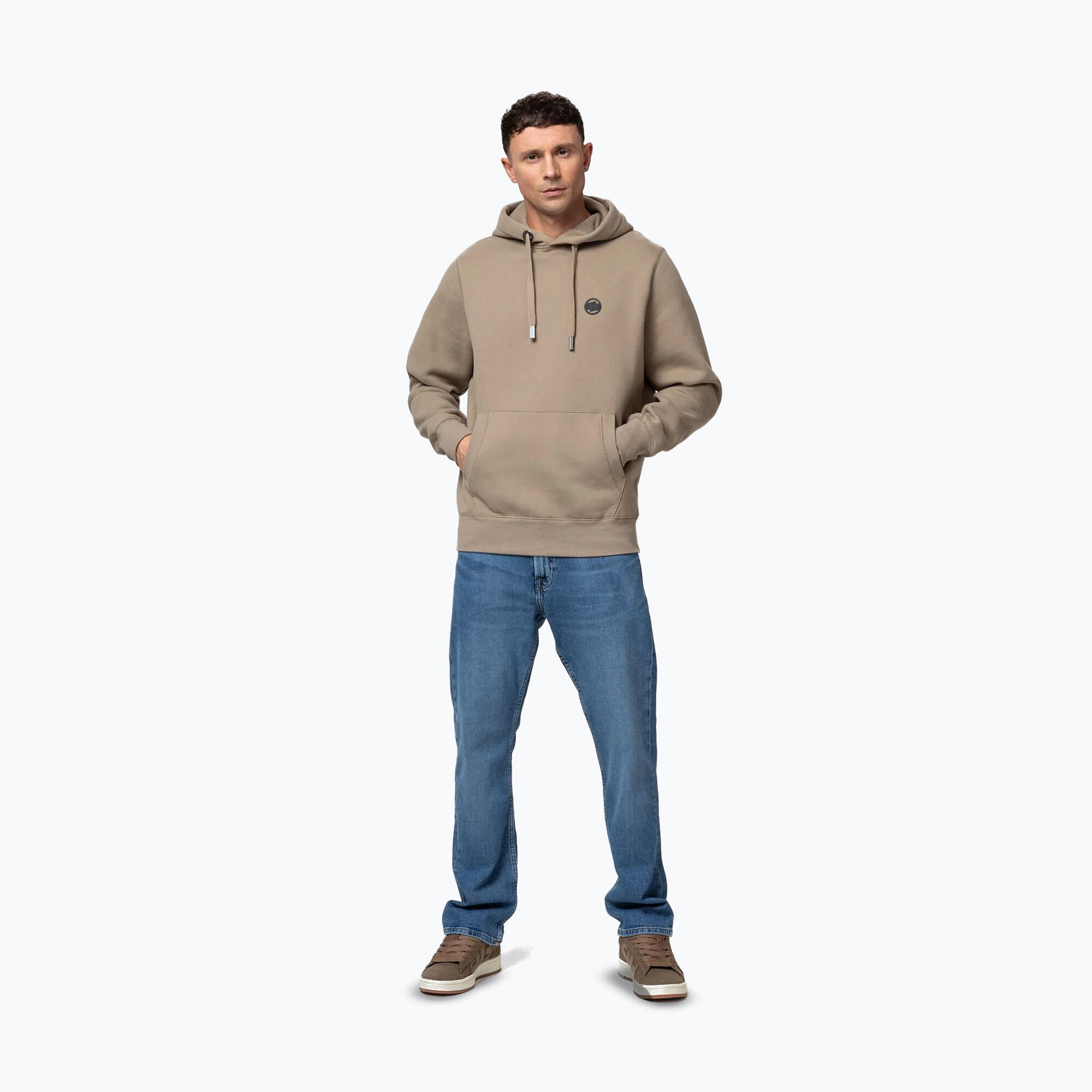Bluza męska Pitbull Small Logo Hooded 2/7