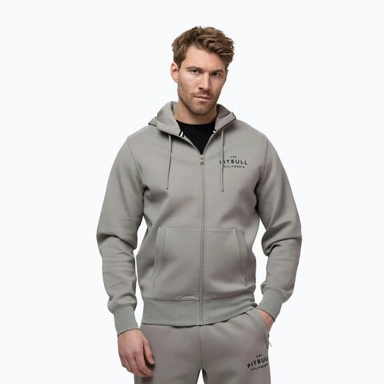 Herren Sweatshirt Pitbull Sampson mit Kapuze und Reißverschluss