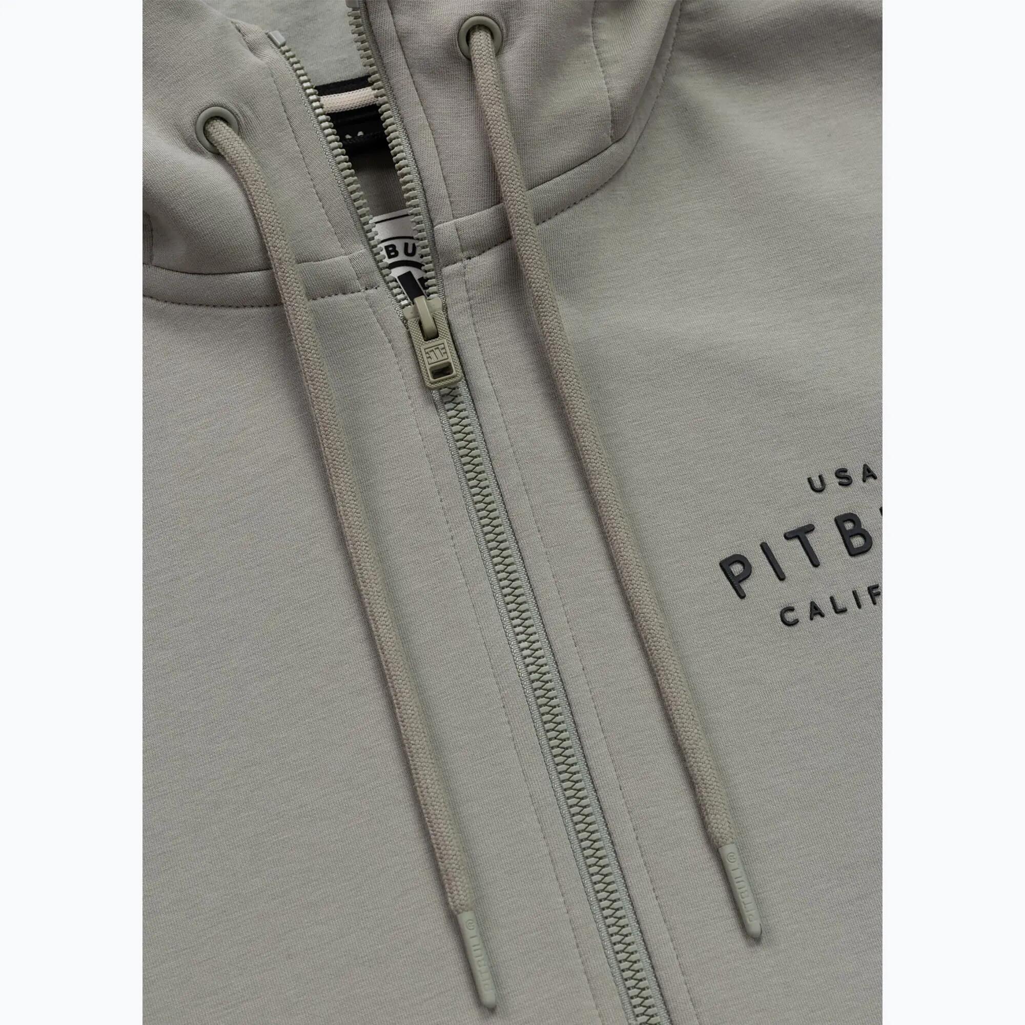 Herren Sweatshirt Pitbull Sampson mit Kapuze und Reißverschluss 7/7