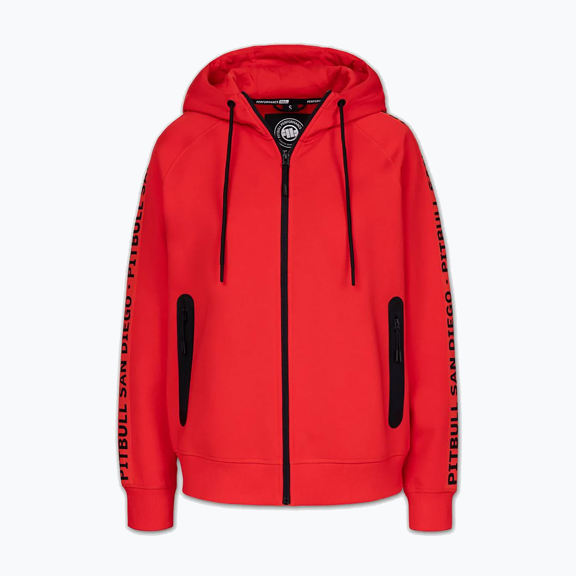 Bluza damska Pitbull Explory Tape Hooded Zip 6/7