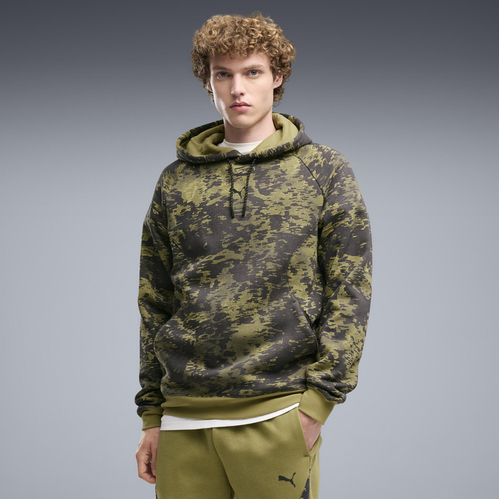 Hoodie en polaire à motif camouflage PUMA Sport Homme PUMA 2/5