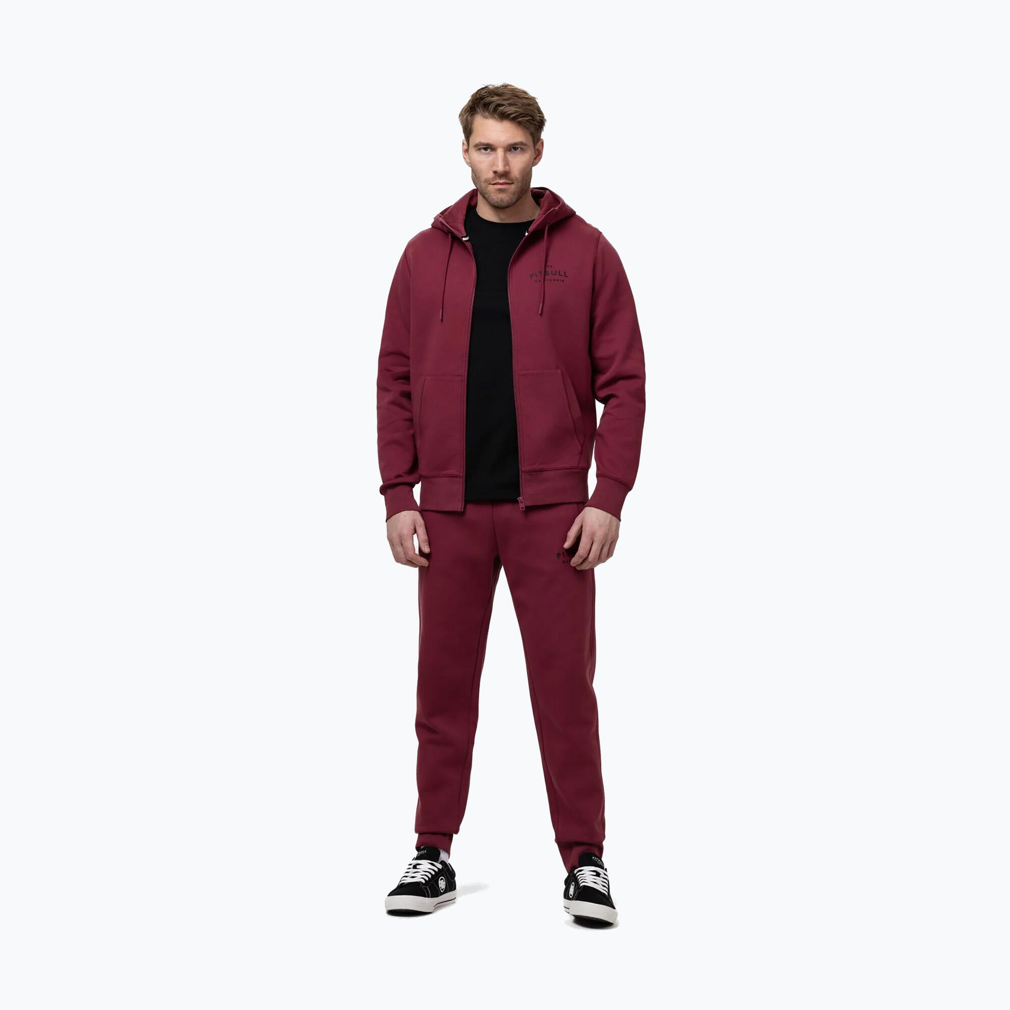 Herren Sweatshirt Pitbull Sampson mit Kapuze und Reißverschluss 2/7