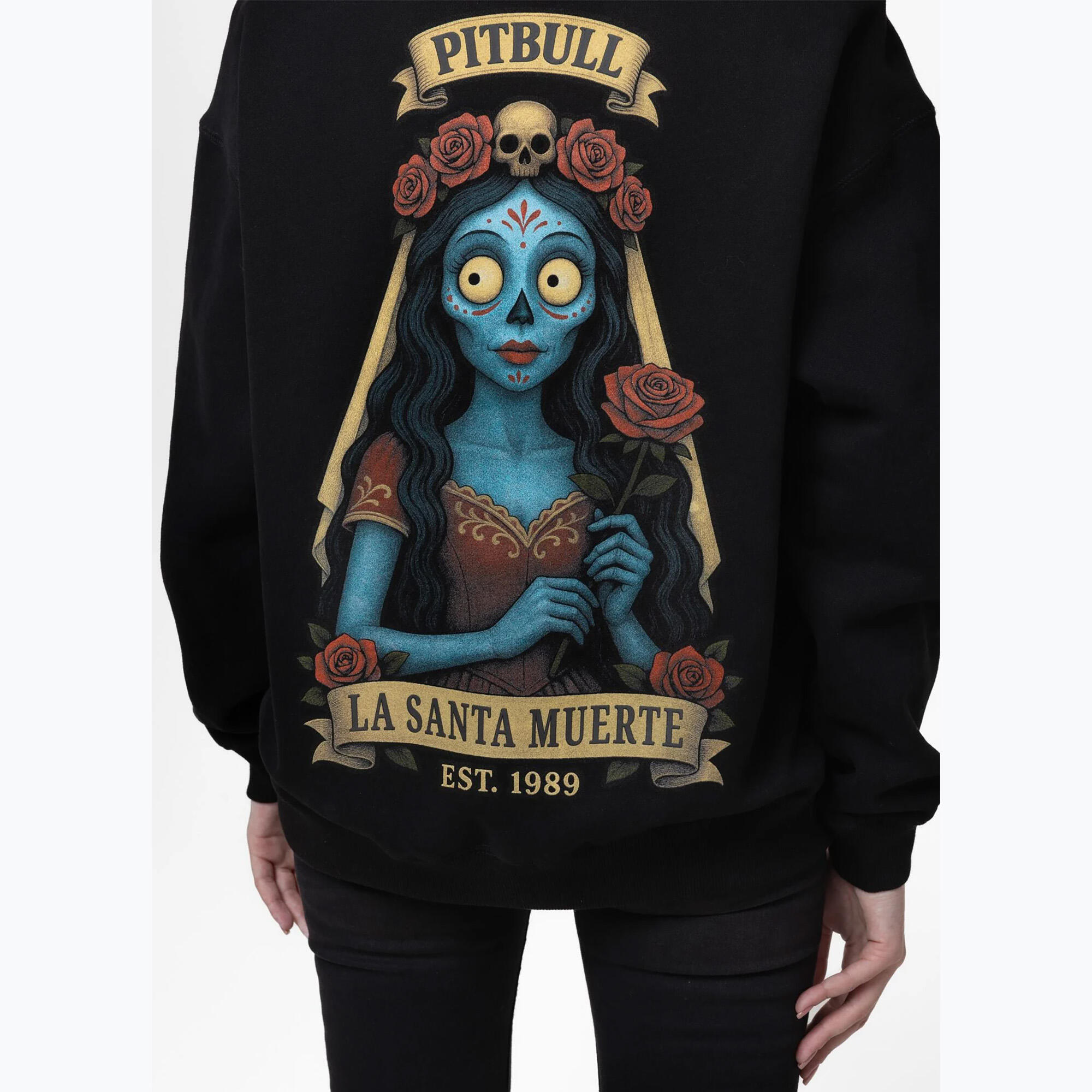 Bluza damska Pitbull La Santa Muerte Hooded 4/7
