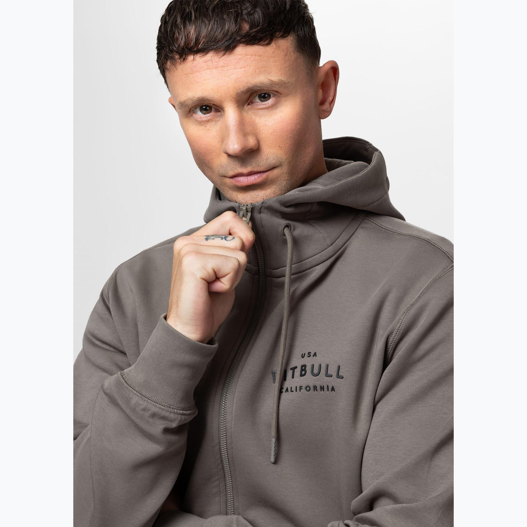 Bluza męska Pitbull Sampson Hooded Zip Sweatshirt 5/7