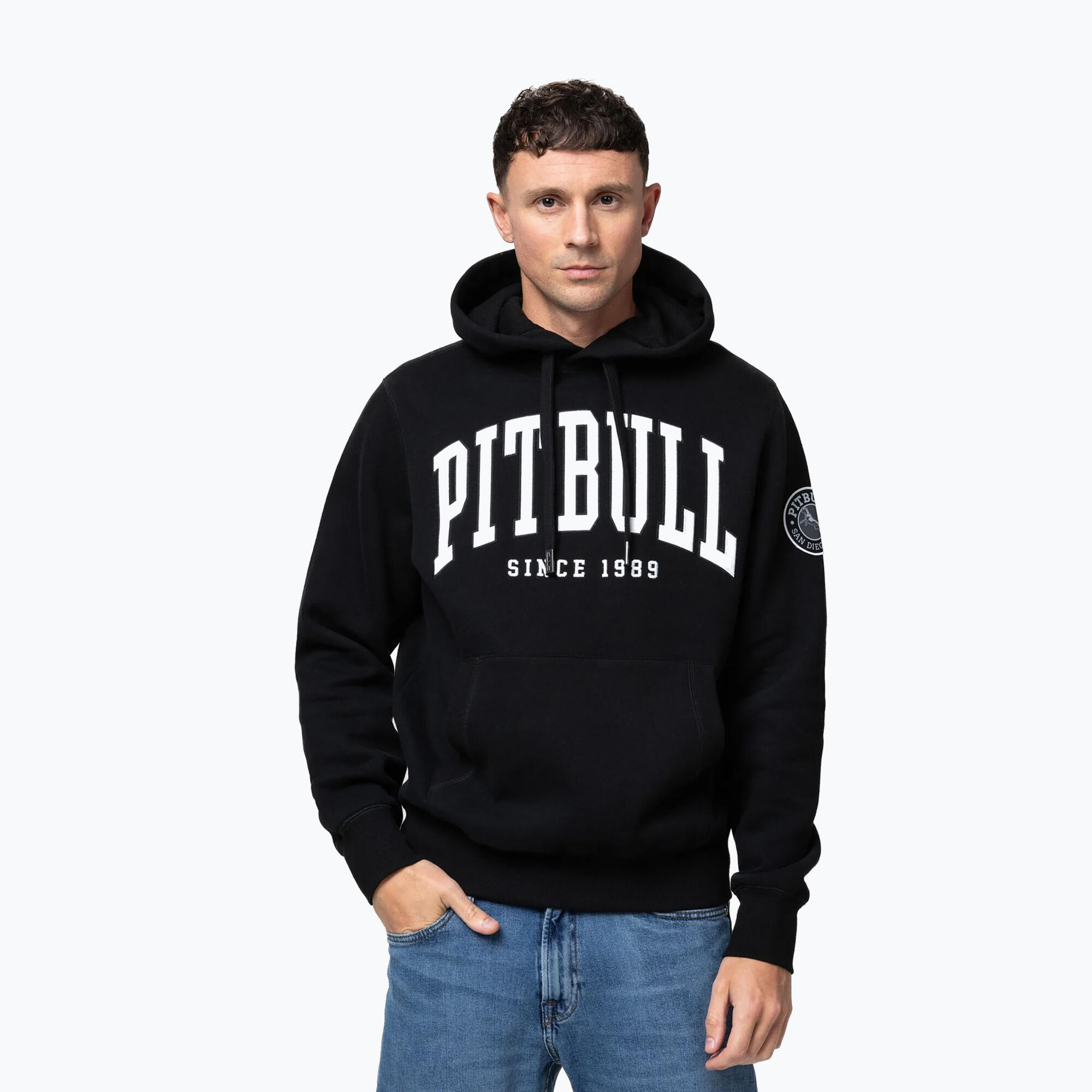 Felpa da uomo Pitbull Norton con cappuccio 1/7