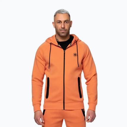 Herren Kapuzen-Sweatshirt Pitbull Dogwood mit Reißverschluss