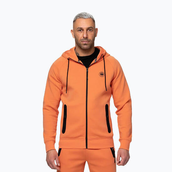 Herren Kapuzen-Sweatshirt Pitbull Dogwood mit Reißverschluss