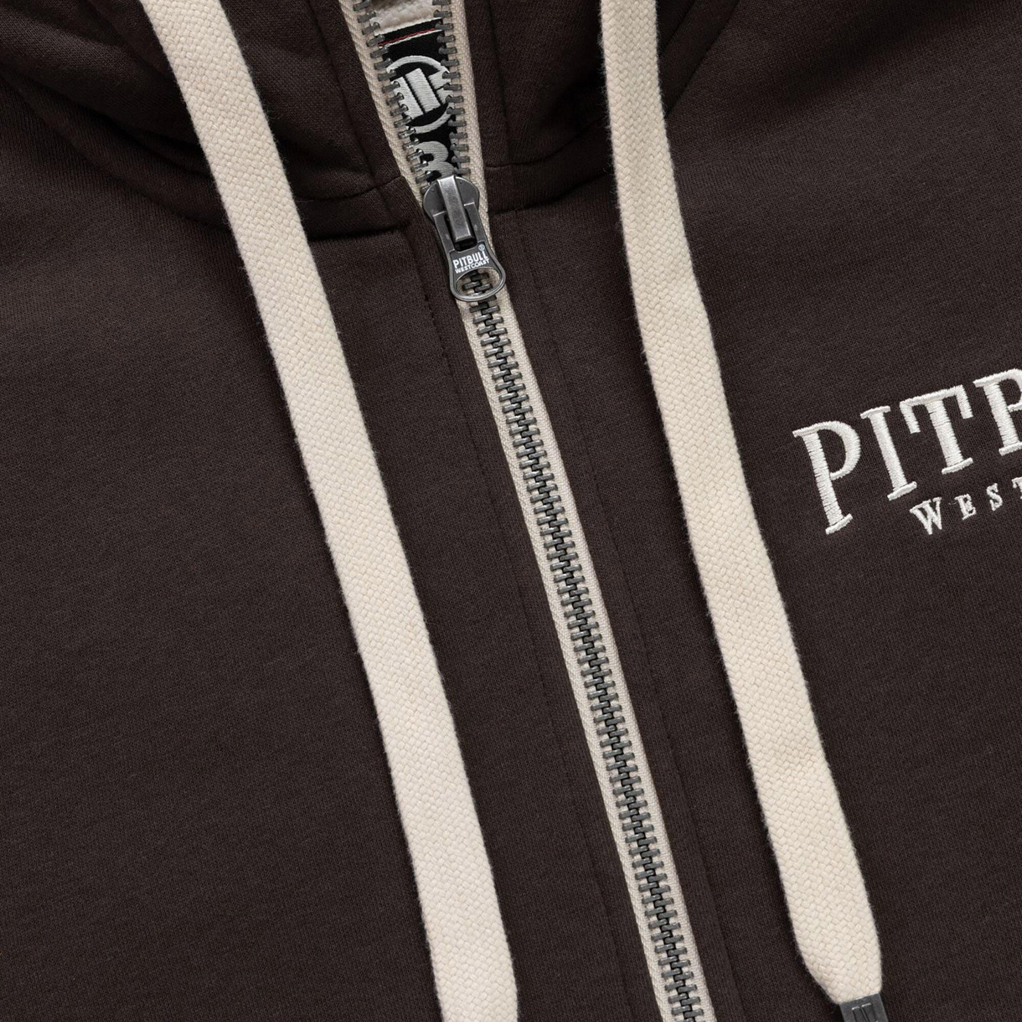 Herren-Sweatshirt Pitbull Ruffin Detroit mit Kapuze und Reißverschluss 7/7