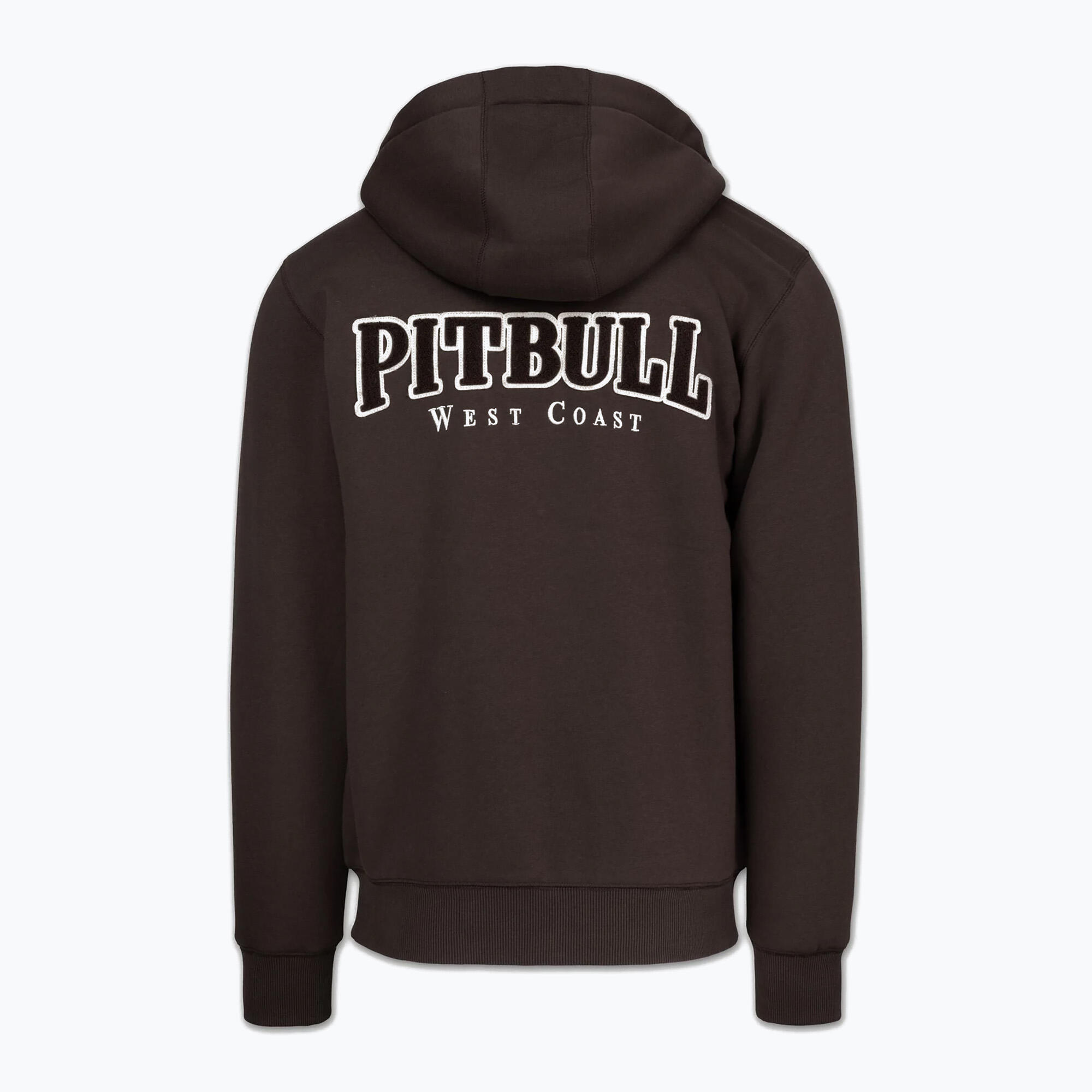 Herren-Sweatshirt Pitbull Ruffin Detroit mit Kapuze und Reißverschluss 6/7