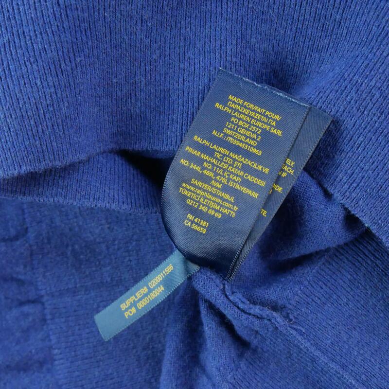 Second life - Pulover bărbați Polo Ralph Lauren slim fit marine - Ca nou