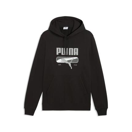 PUMA Sport Logo Play fleece hoodie voor heren PUMA