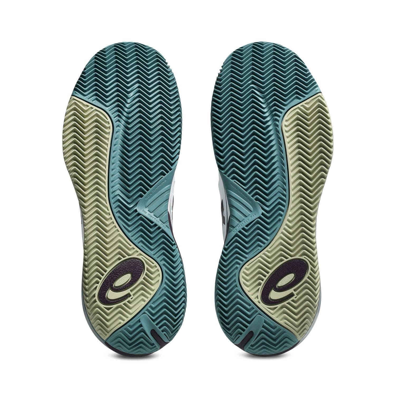 GEL-RESOLUTION X CLAY WHITE/AURORA GREEN MAN 6/6