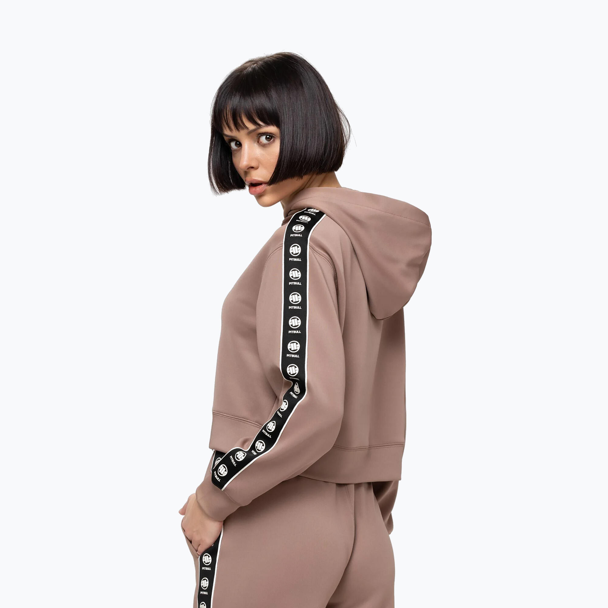 Dameshoodie Pitbull Verona Oversized met capuchon 4/7