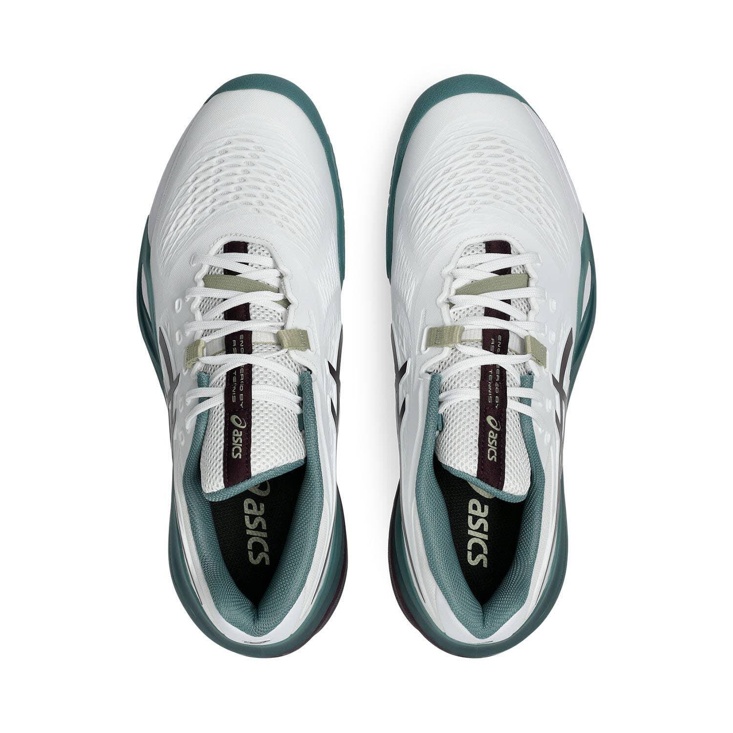 GEL-RESOLUTION X CLAY WHITE/AURORA GREEN MAN 5/6
