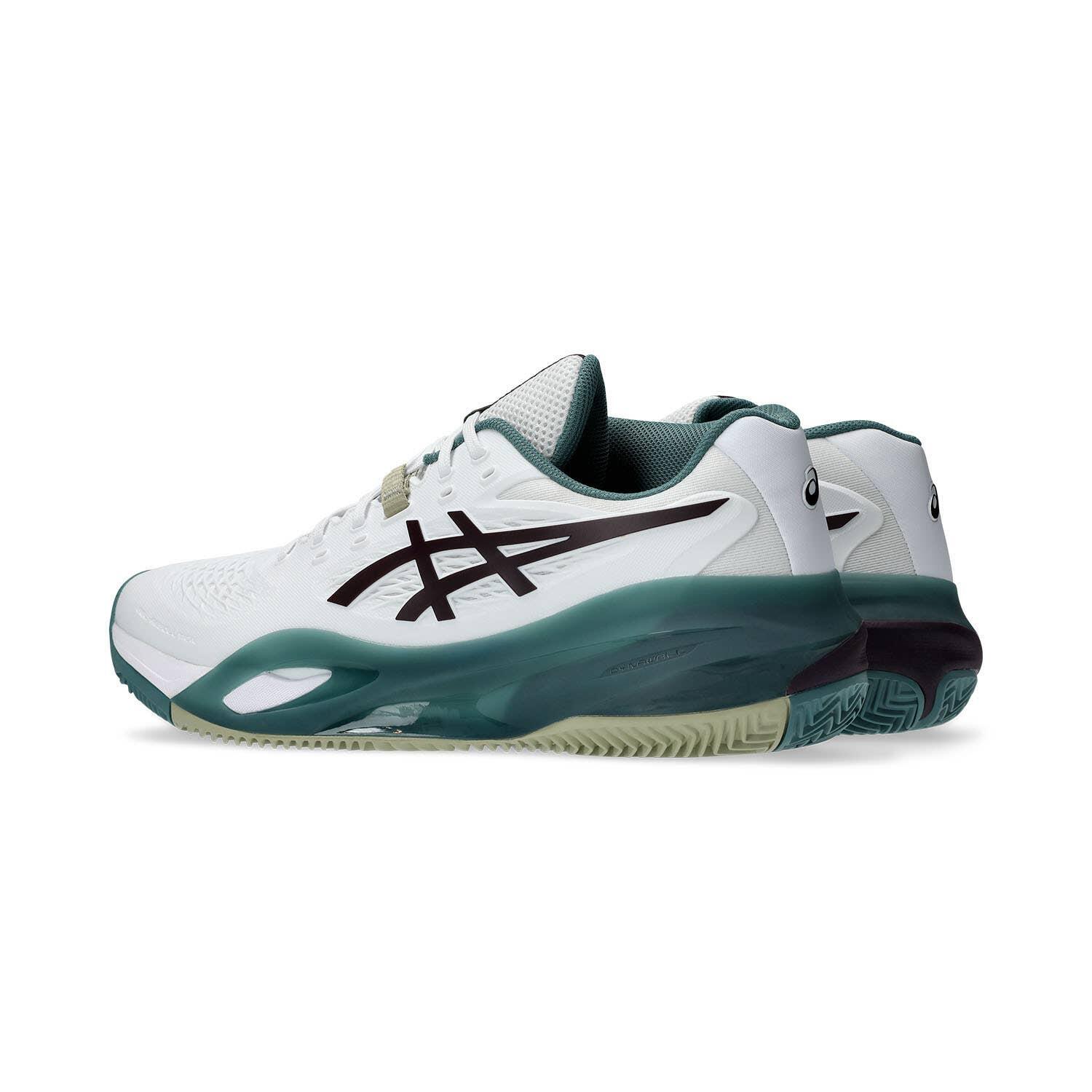 GEL-RESOLUTION X CLAY WHITE/AURORA GREEN MAN 3/6