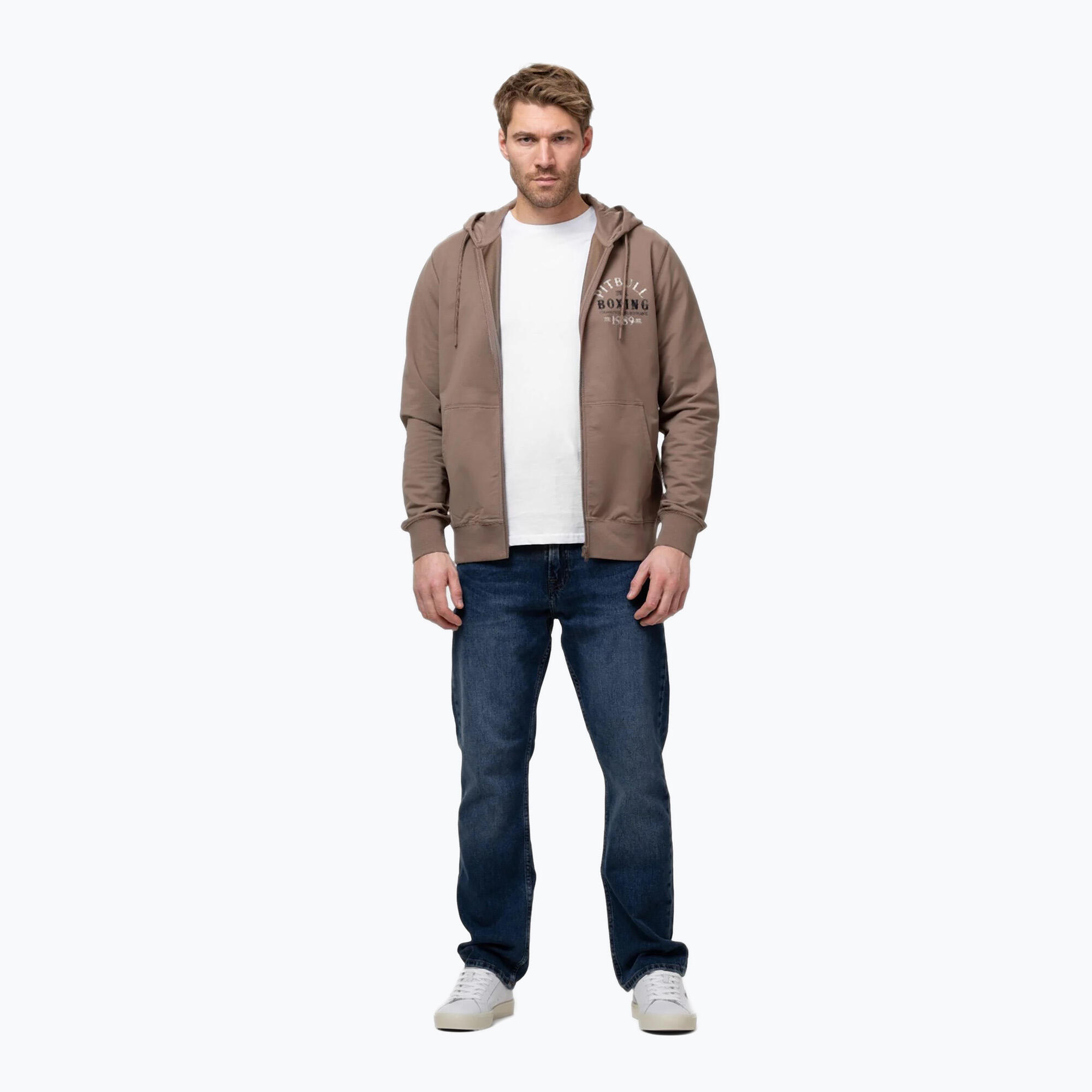 Bluza męska Pitbull Bloodline 2 Sweatshirt Zip Hooded 2/7