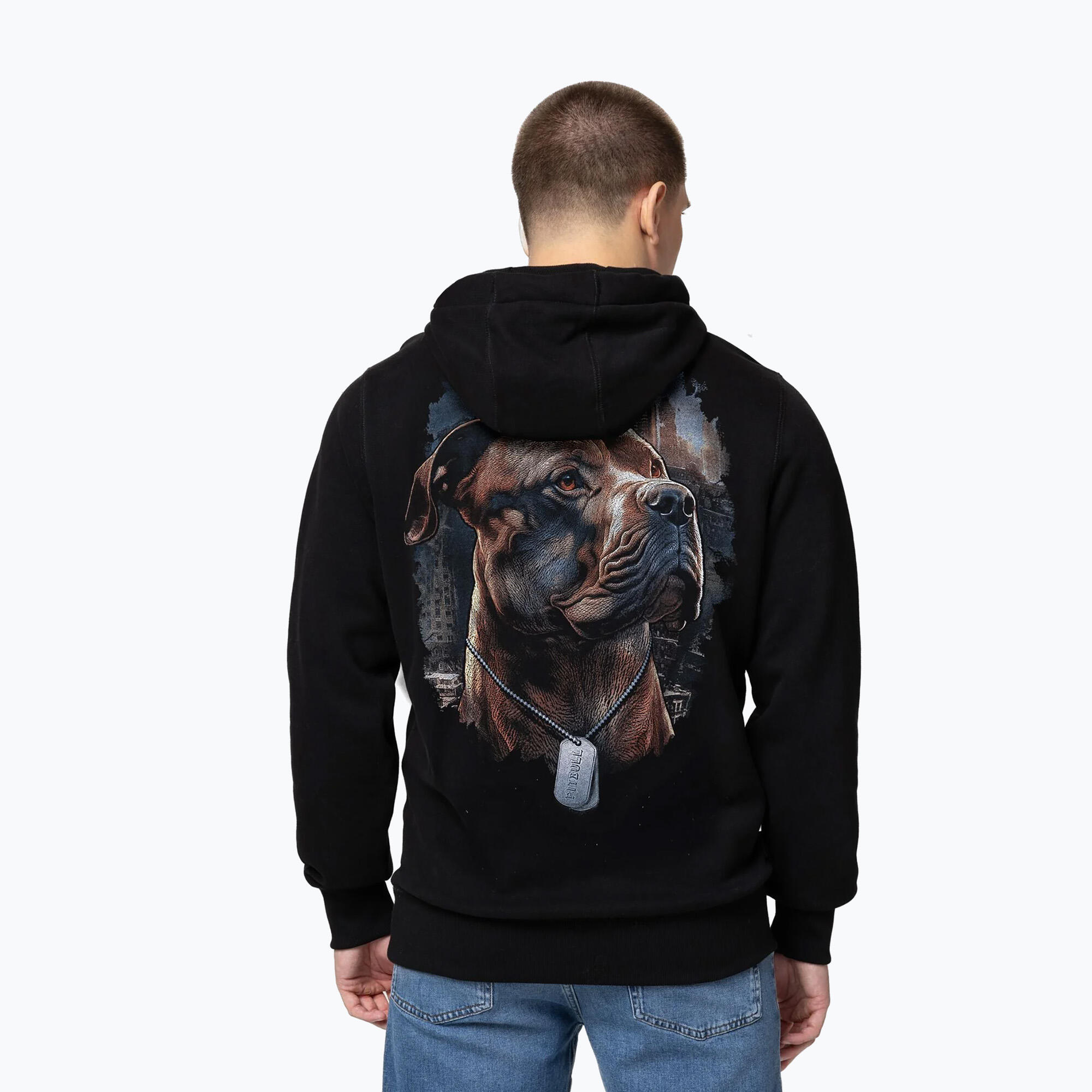 Bluza męska Pitbull Hero Hooded 2/7
