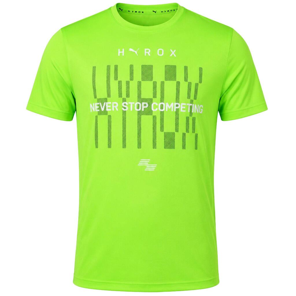 Puma x HYROX Tad Mens Green T-Shirt