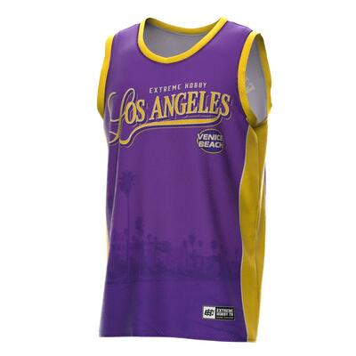 Basketbal tanktop voor heren extreme hobby los angeles