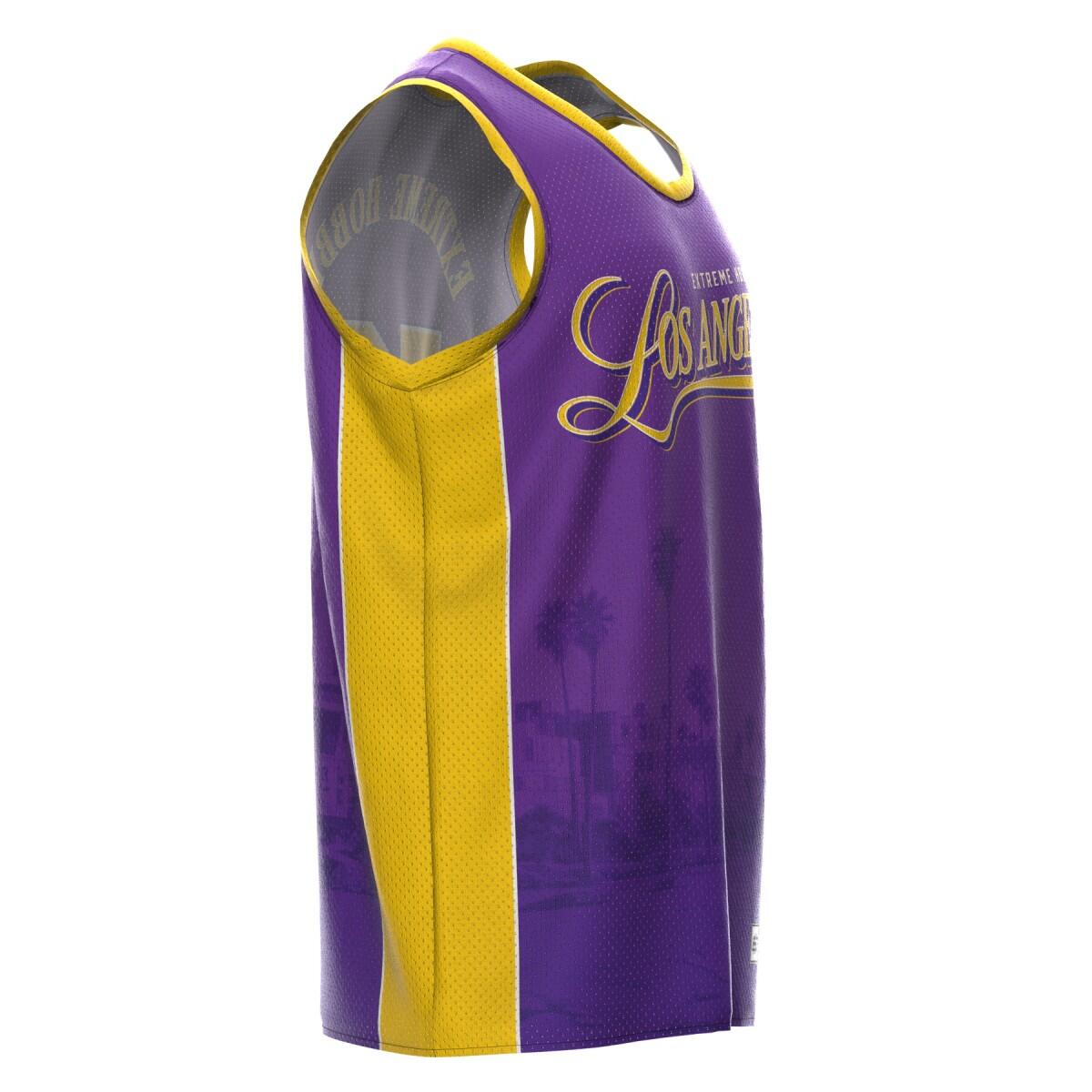 Débardeur de basket pour homme EXTREME HOBBY LOS ANGELES 4/6