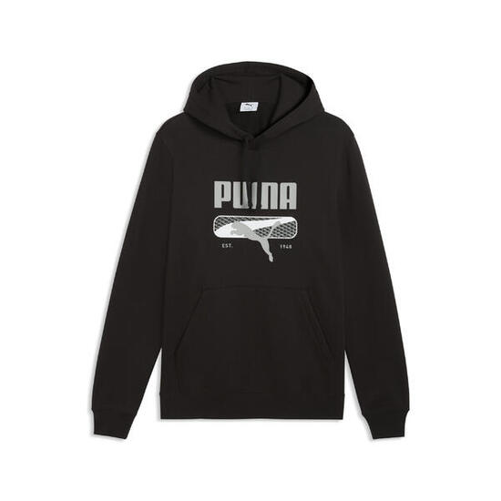 PUMA Sport Logo Play fleece hoodie voor heren PUMA