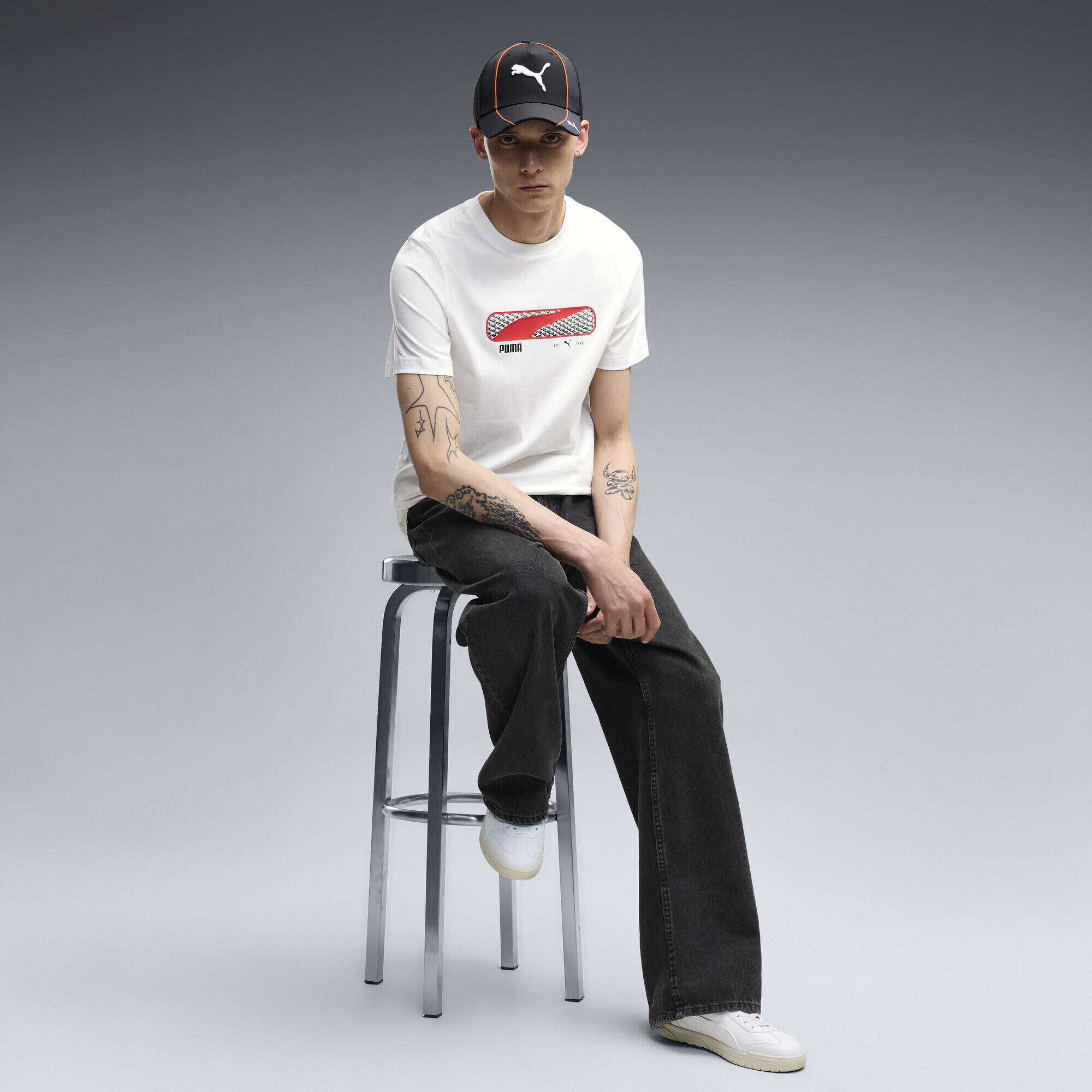T-shirt PUMA Sport Logo Play da uomo PUMA 4/5