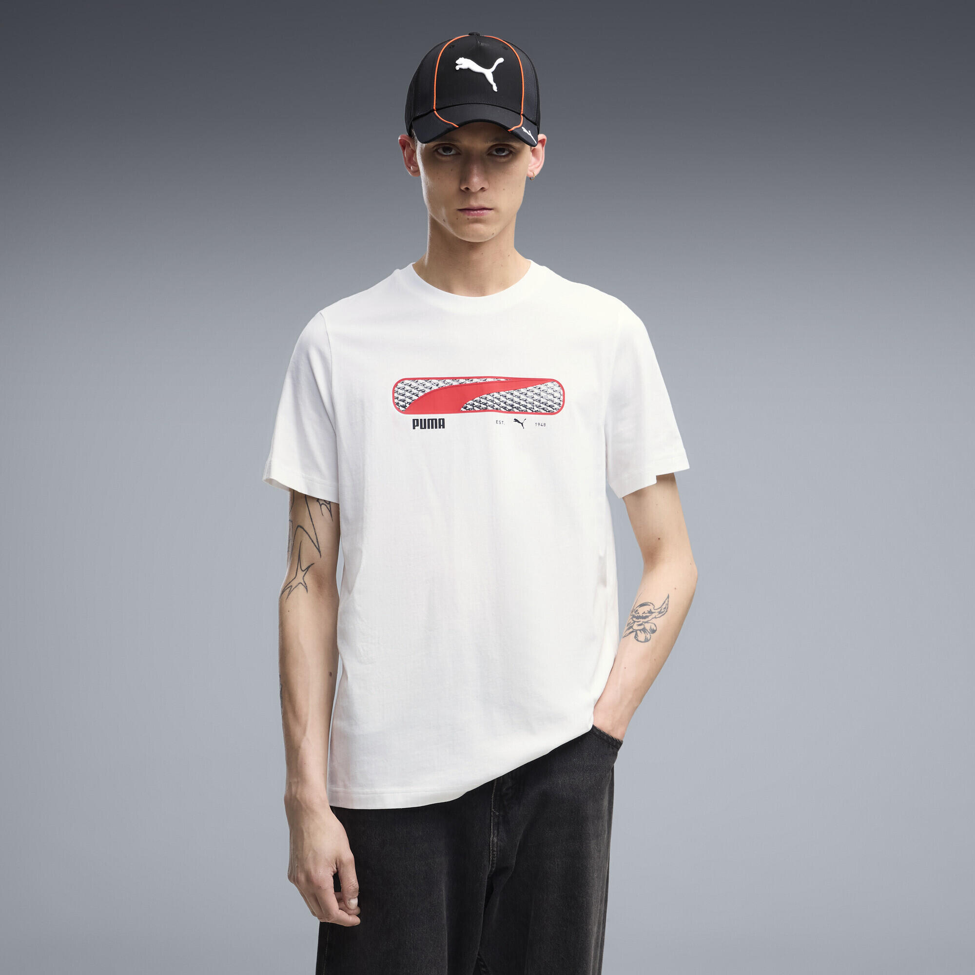 T-shirt PUMA Sport Logo Play da uomo PUMA 2/5