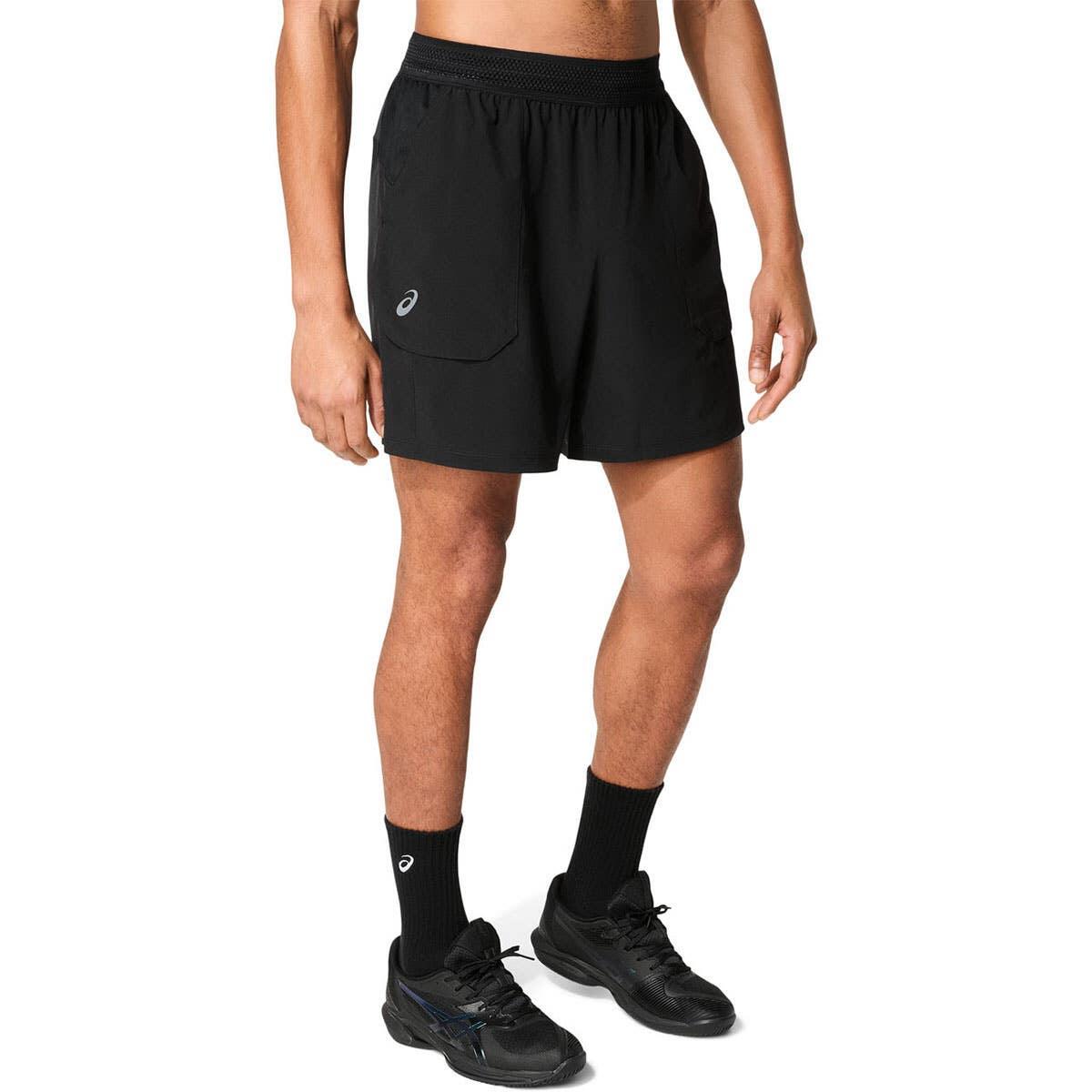 SHORT ASICS MATCH 7IN 2041A357 001 XS 2/4